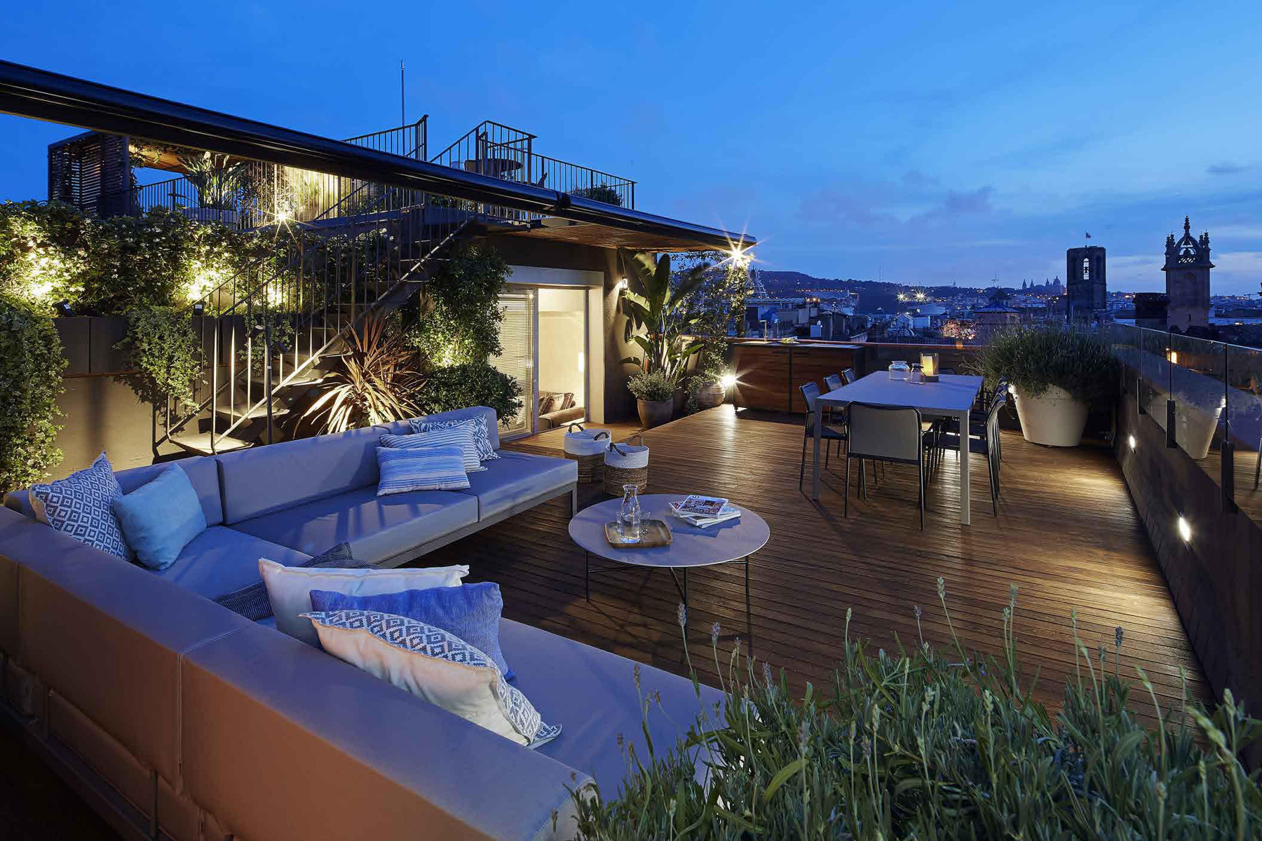 Incredible penthouse with 360-degree views of Barcelona