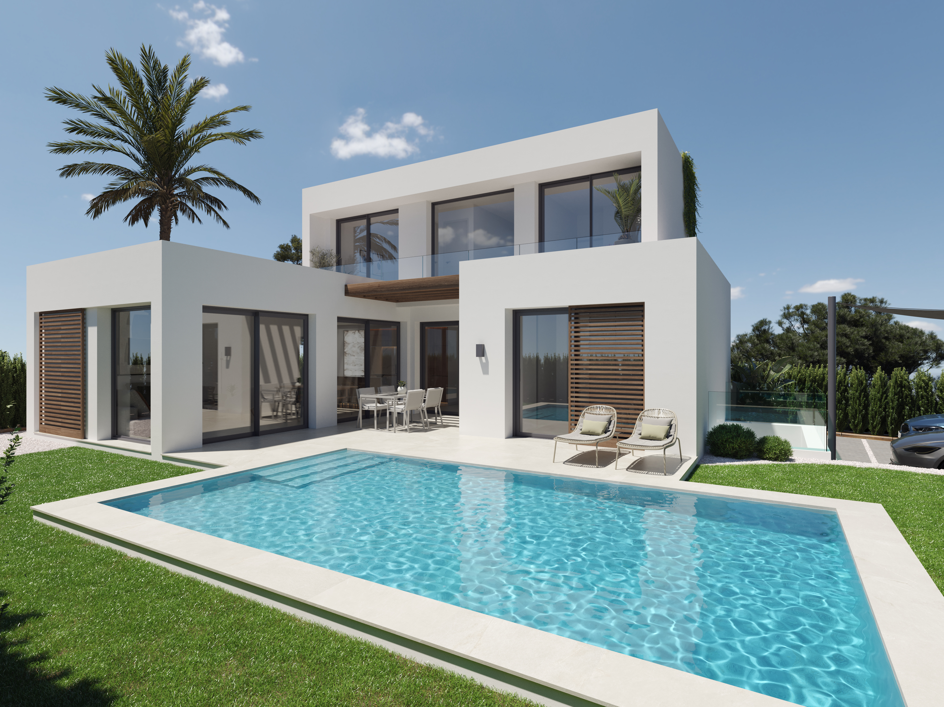 Brand new modern villa in Alfaz del Pi