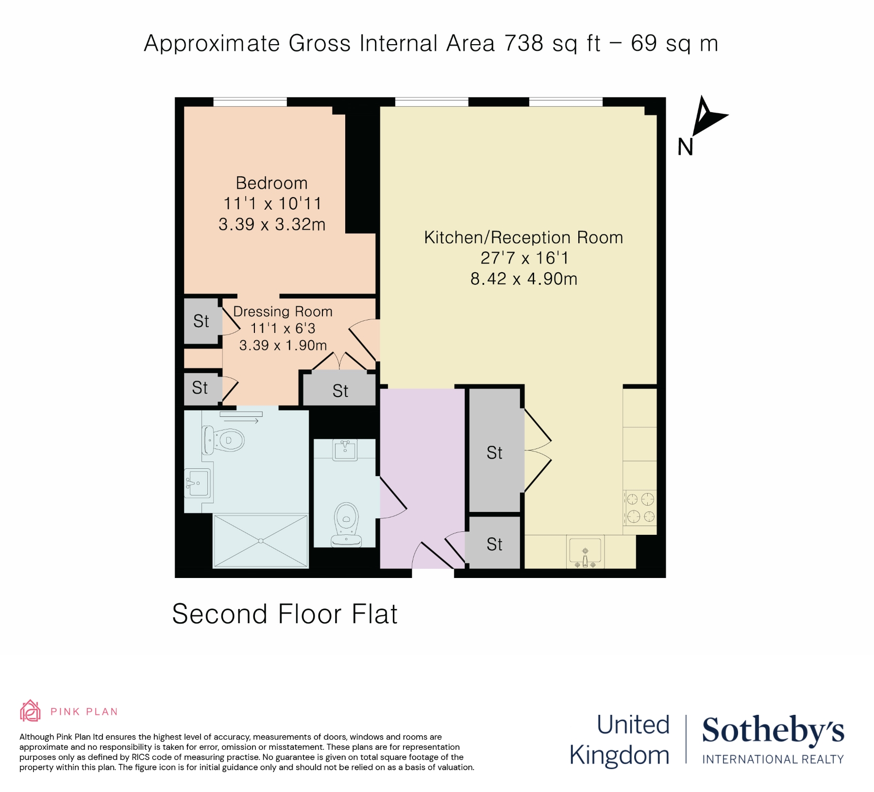 One bedroom apartment in one of London’s finest apartment buildings