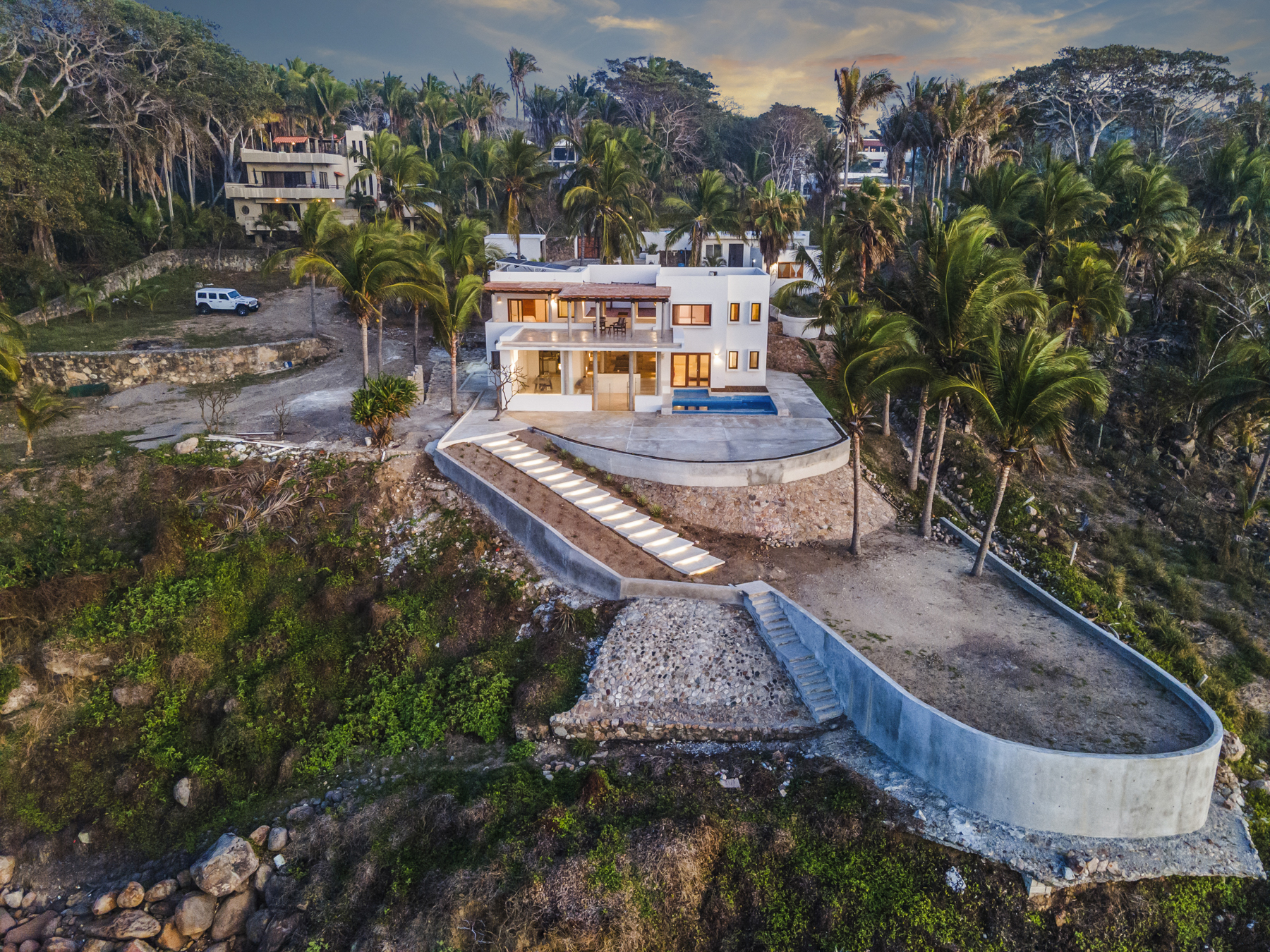 Amazing Oceanfront Villa for Sale in Litibu, Higuera Blanca, Nayarit
