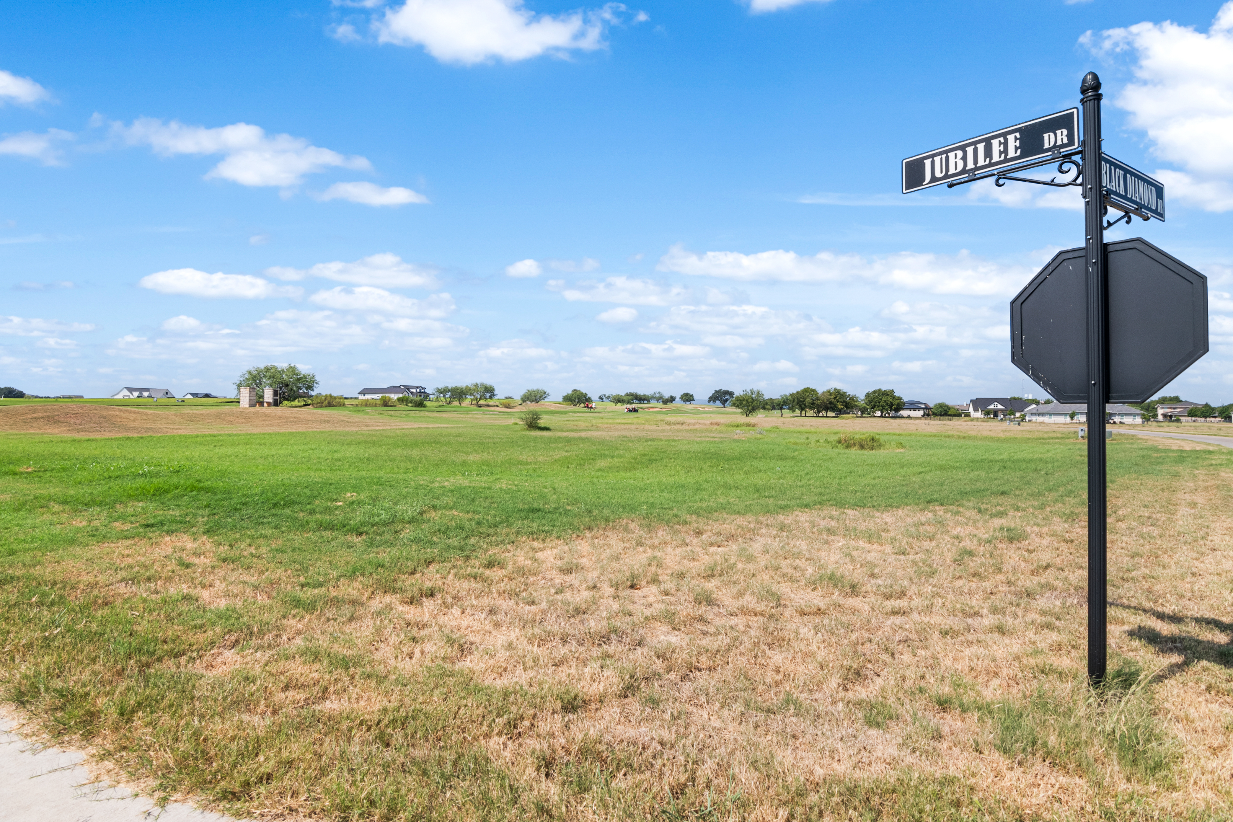 Corner Lot with Great Golf Course View