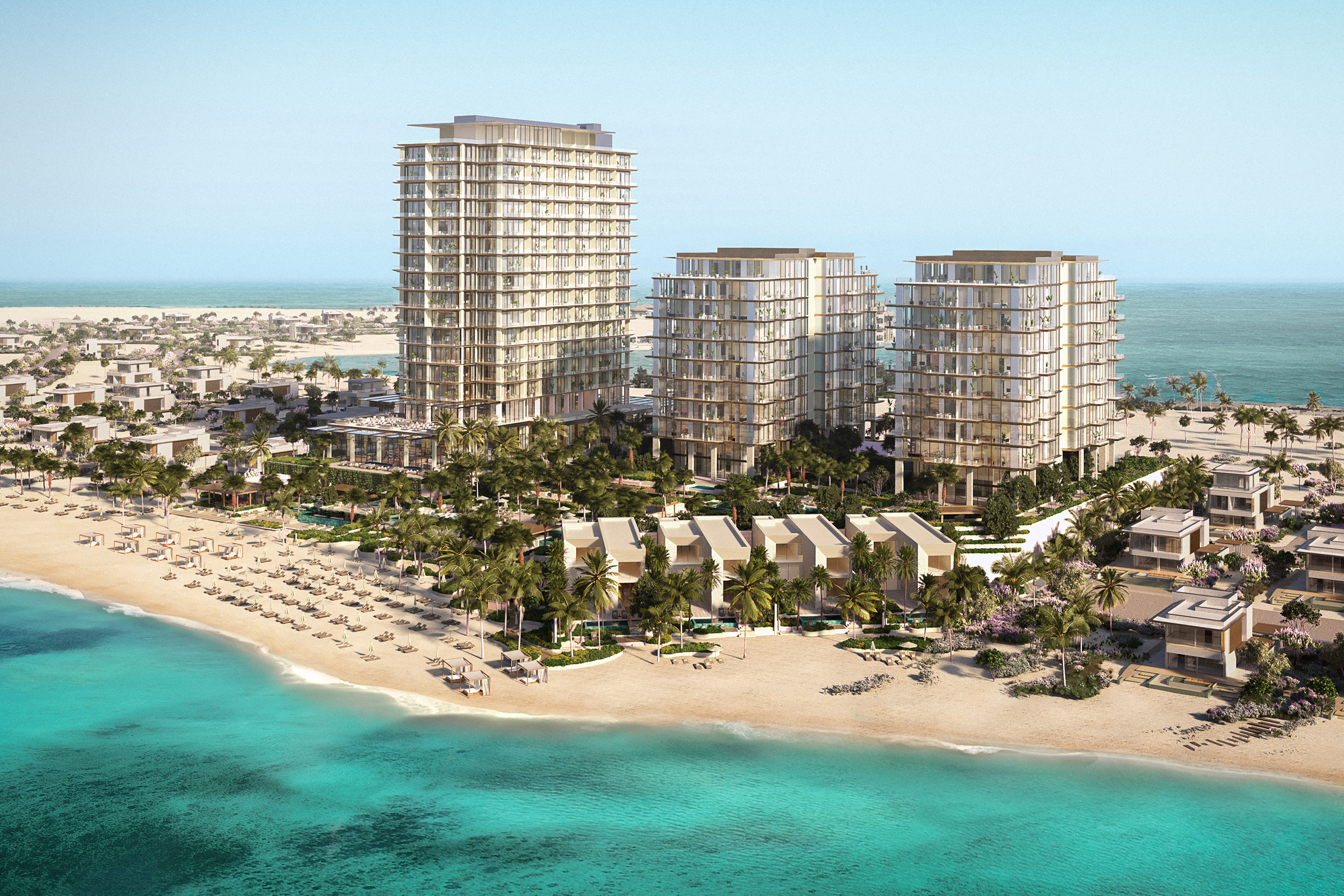 Luxurious serviced residences situated in the waterfront of Al Marjan Island