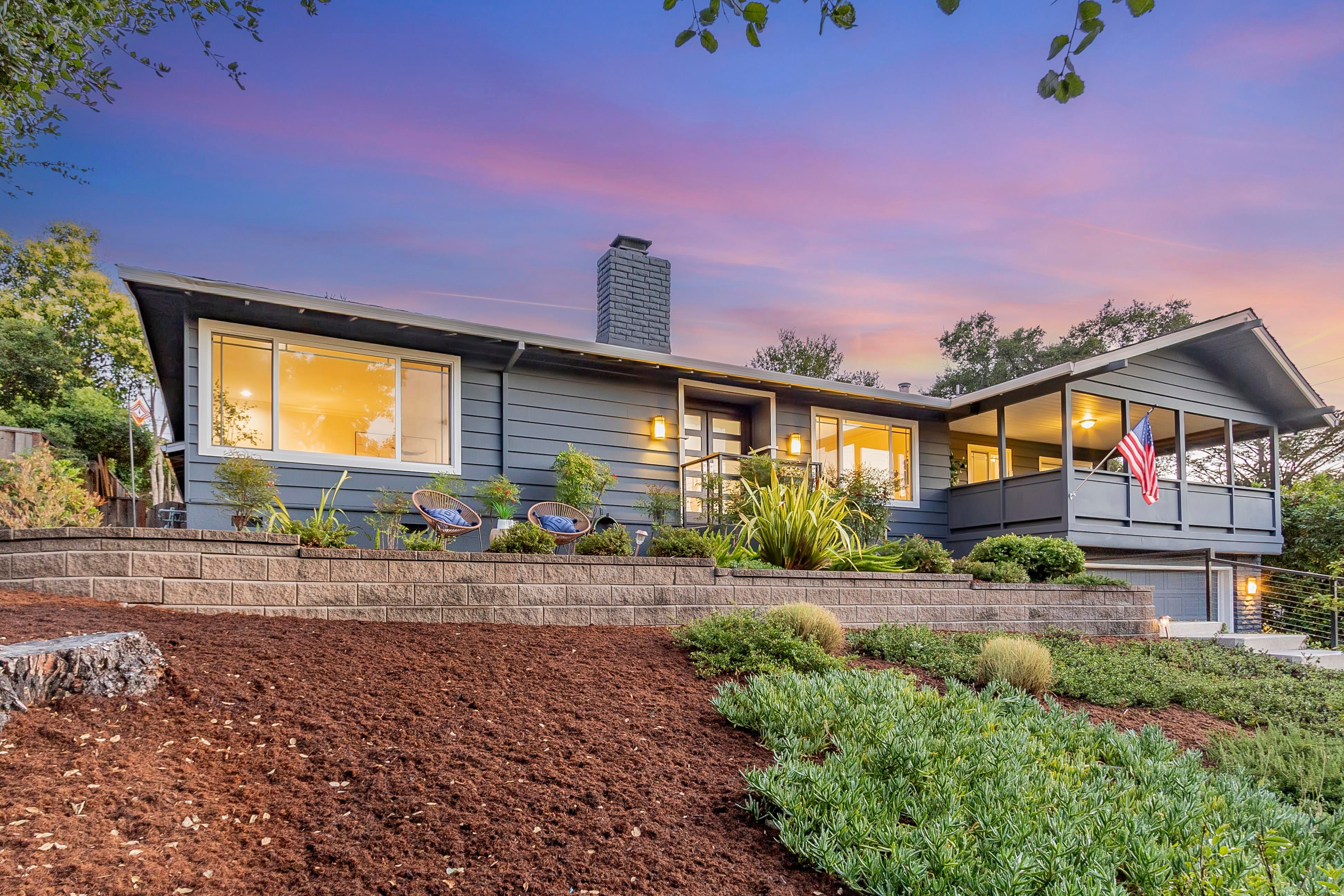 Enjoy Sunset Views from the Veranda