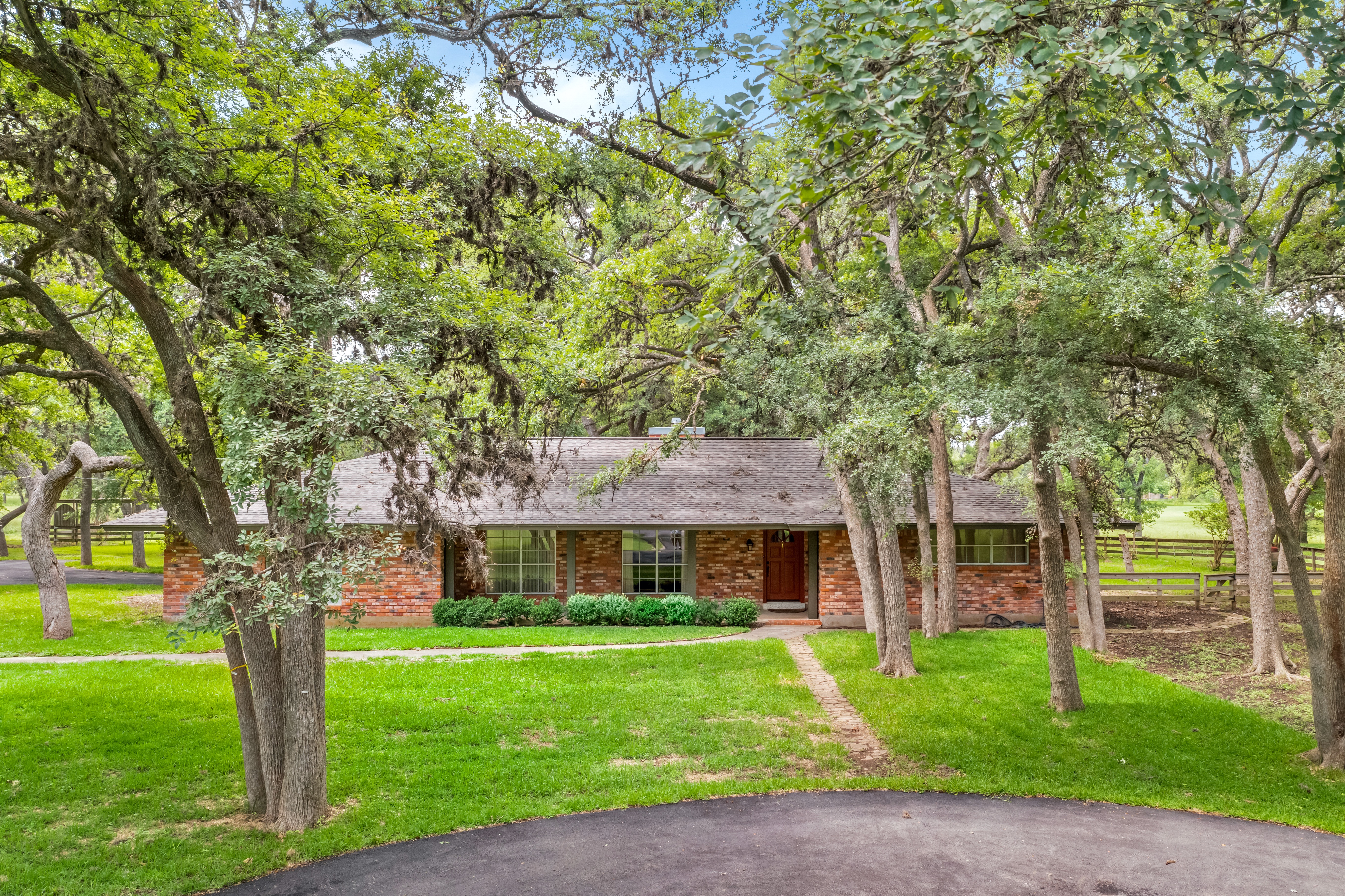 Lovely Five Acre Lot with Beautiful Hardwoods