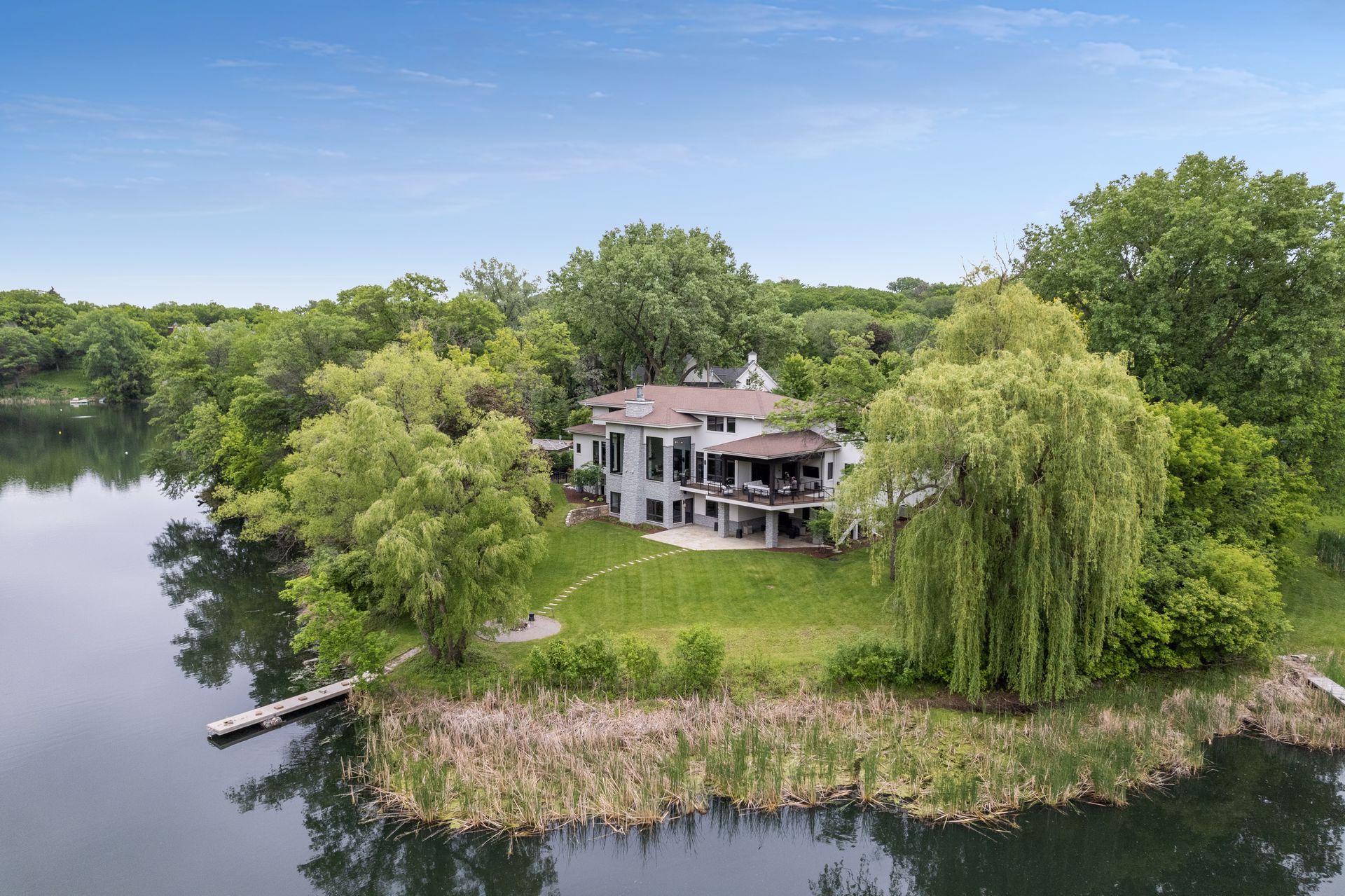 Lakefront gated gem in Edina