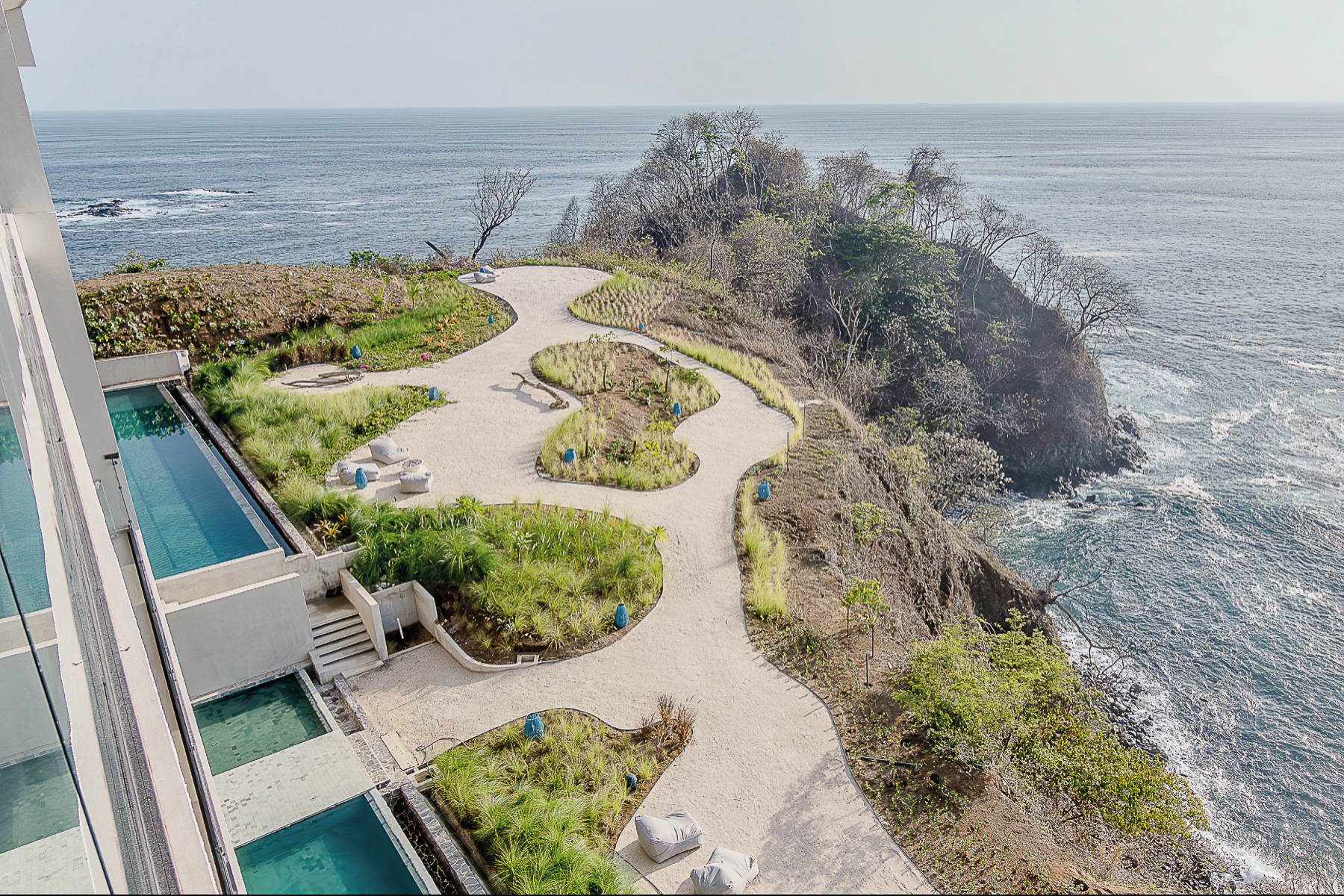 Right over the water Central Pacific luxury apartment