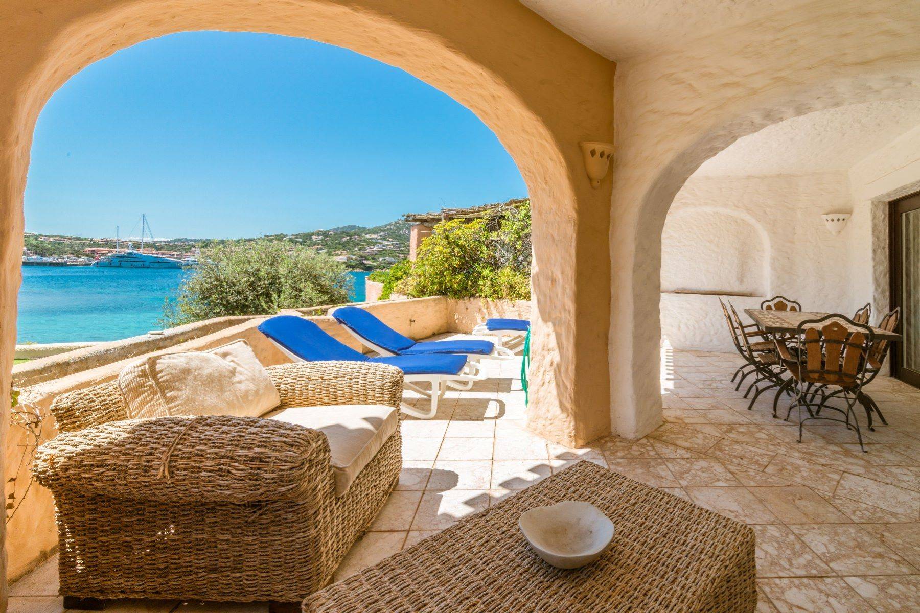 Beautiful apartment with view of the bay of Porto Cervo