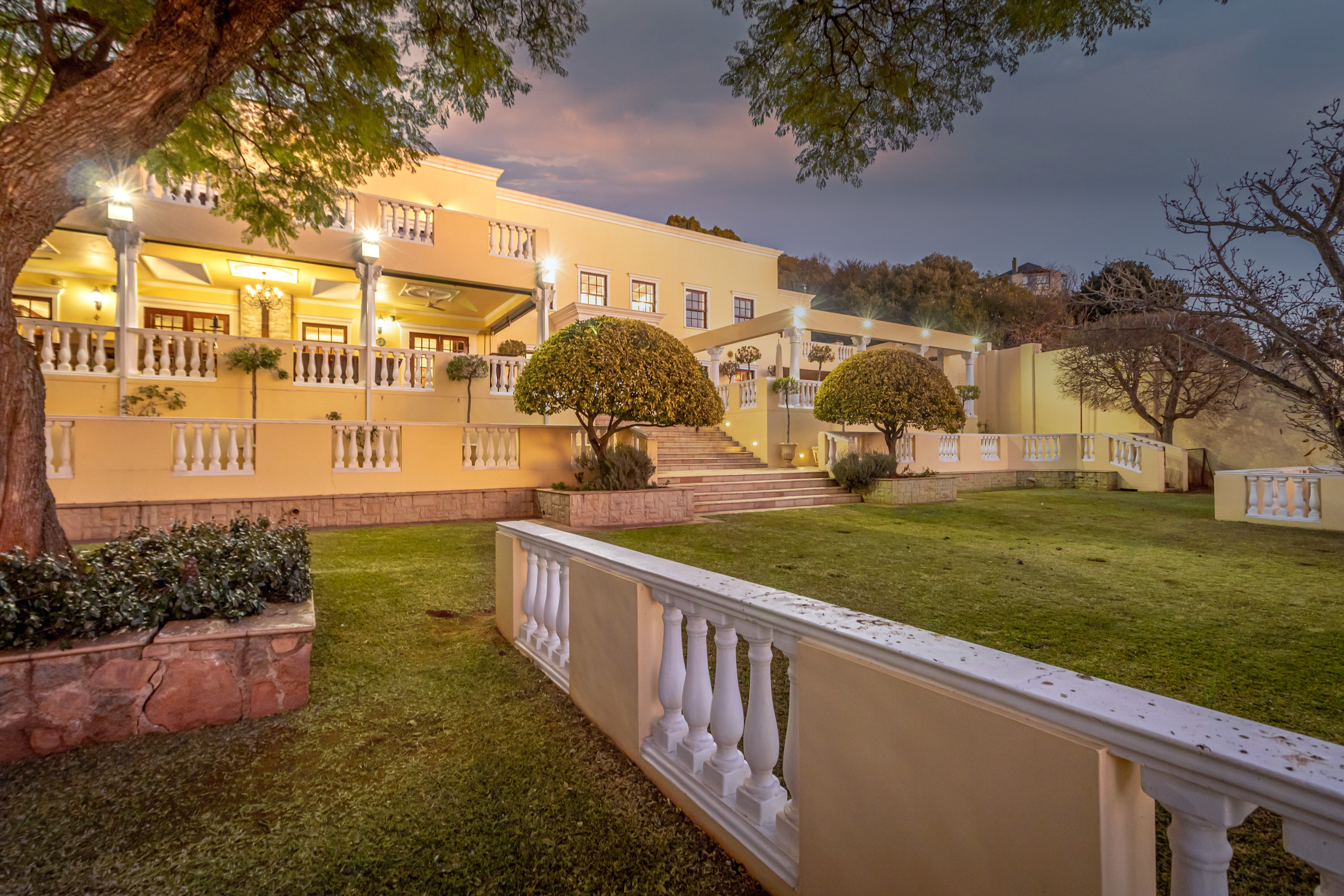 Exquisite Georgian Masterpiece in Northcliff: Luxury and Privacy Redefined