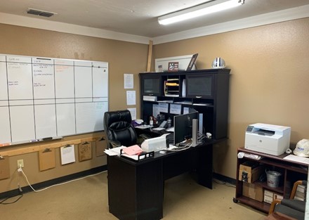 Shop foreman office