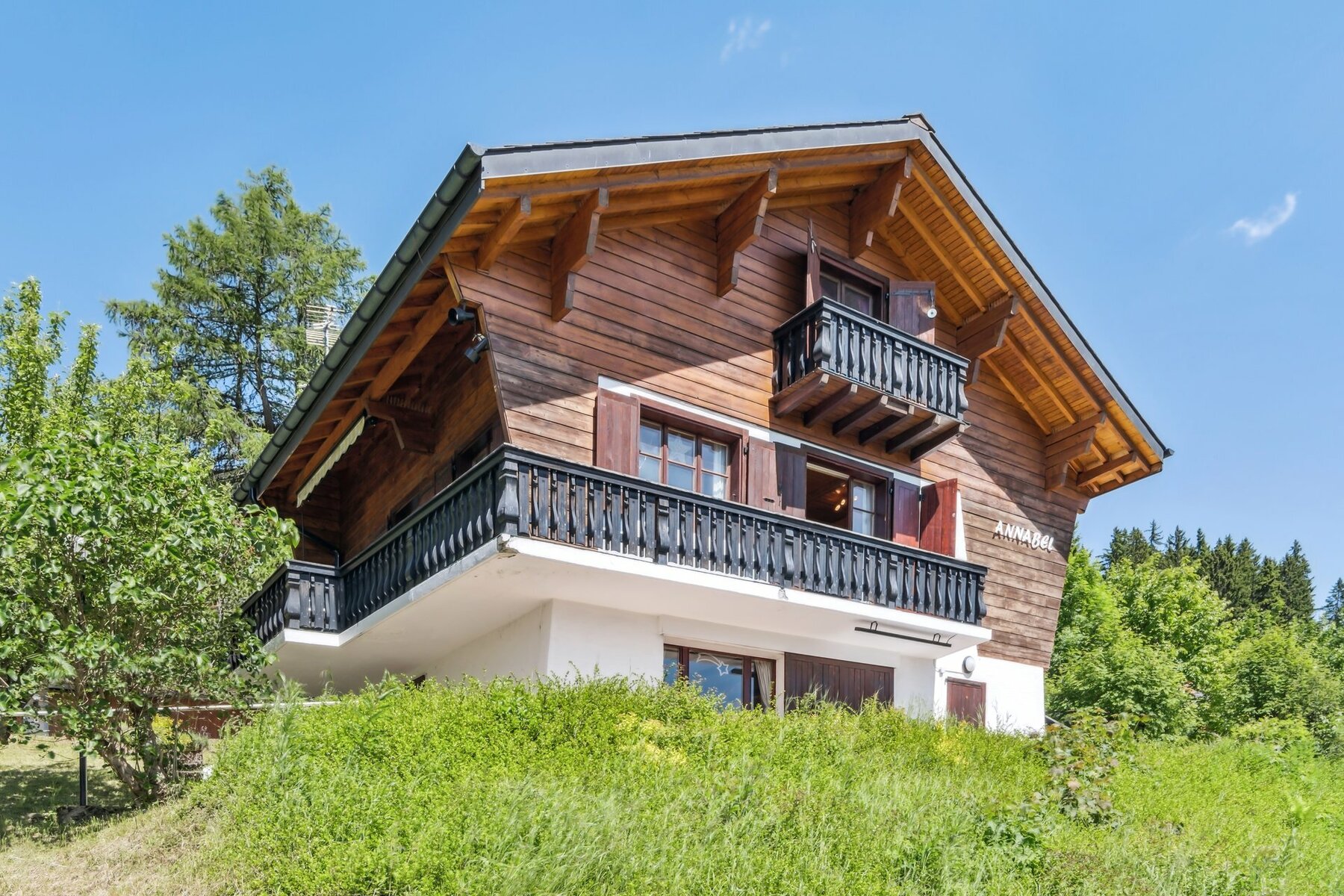 Authentic chalet, views of the Alps