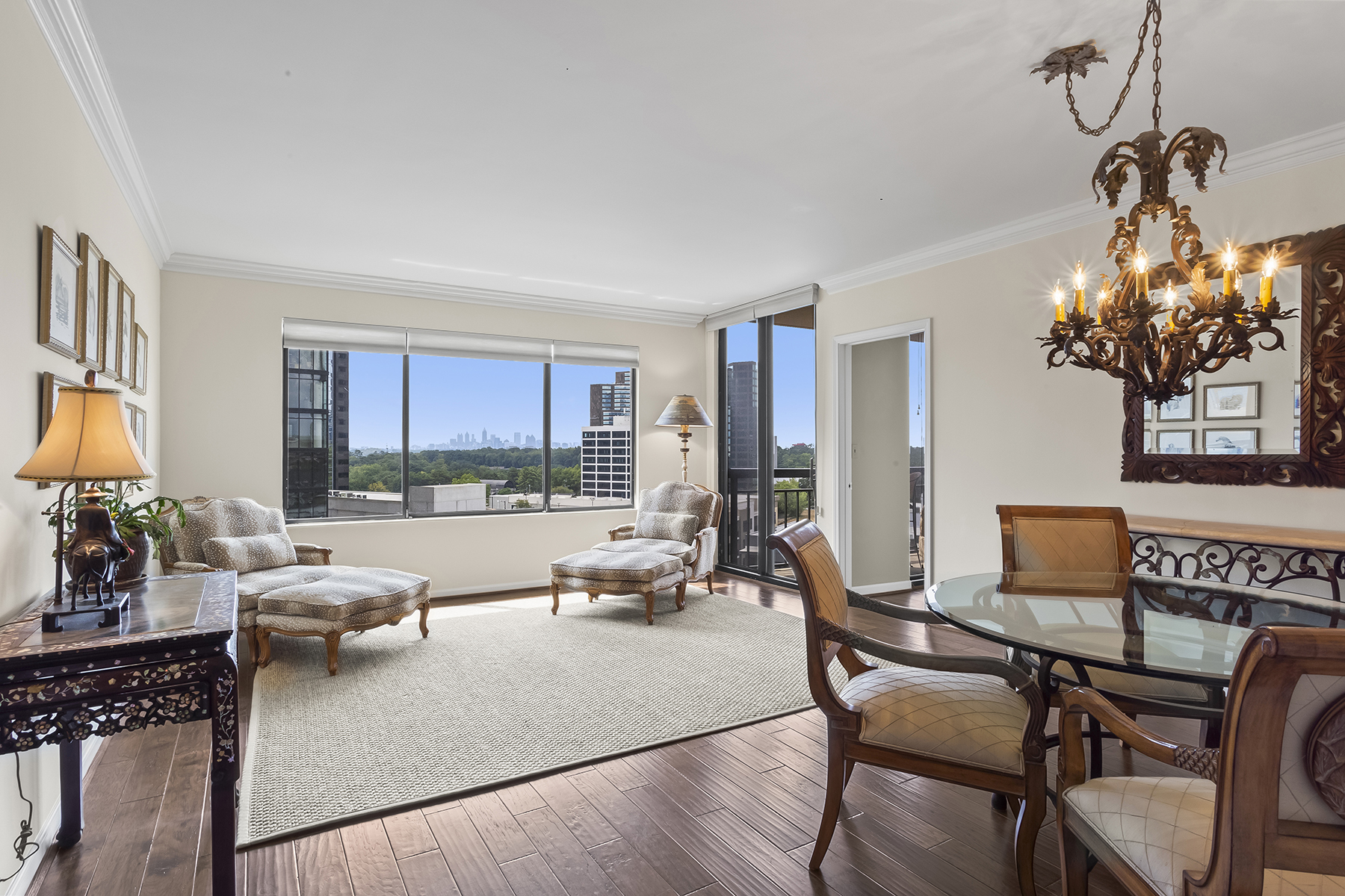 Sophisticated Corner Unit Condo at the Grandview in the Heart of Buckhead