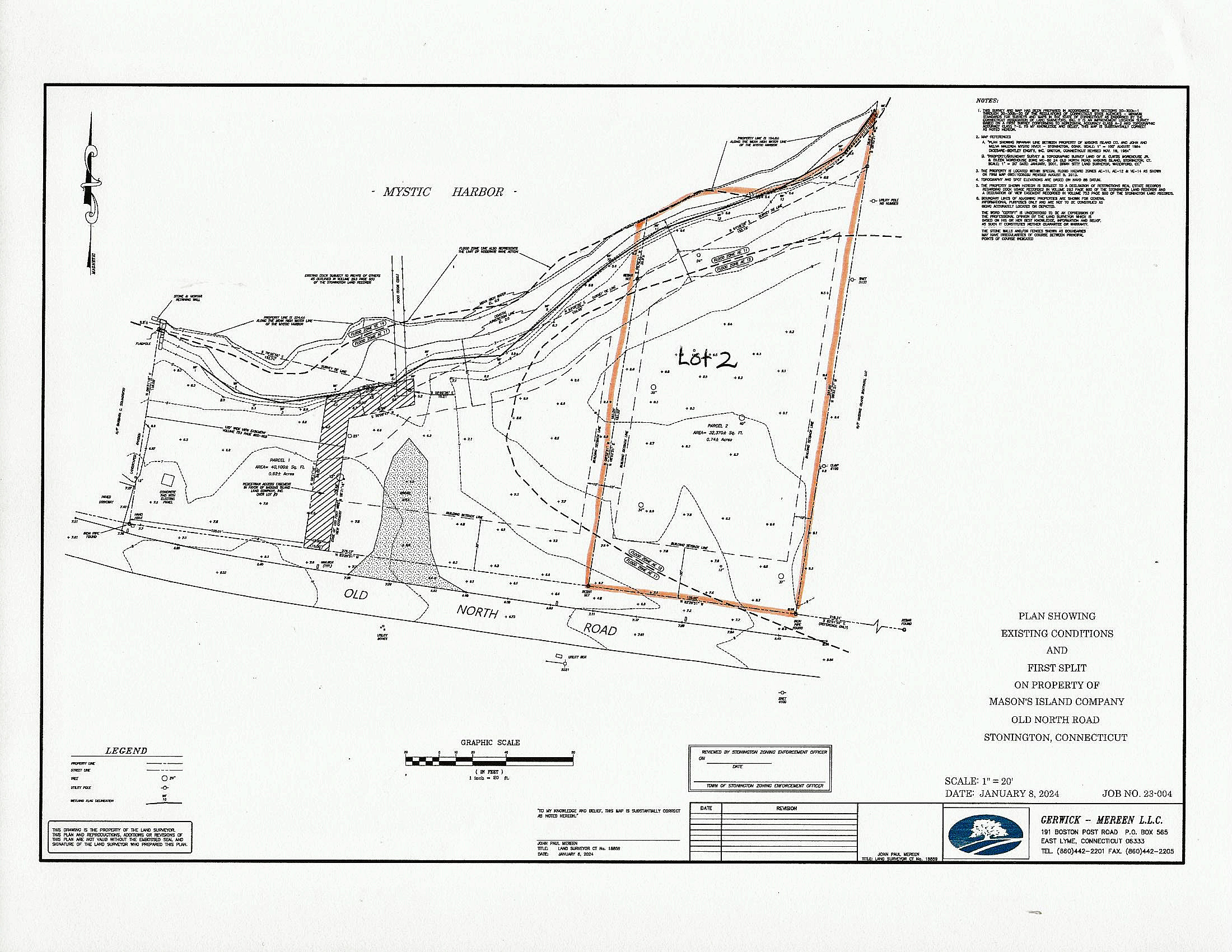 Direct Waterfront Lot on Old North Road, Masons Island