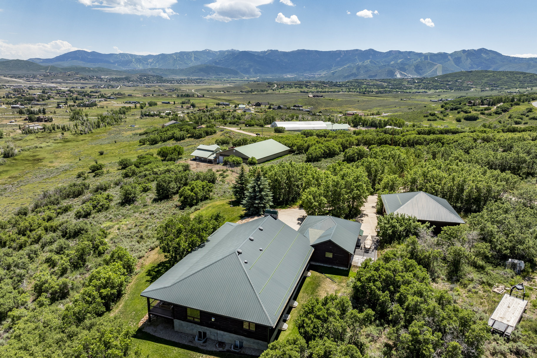 Silver Creek Horse Estate with Valley and Resort Views