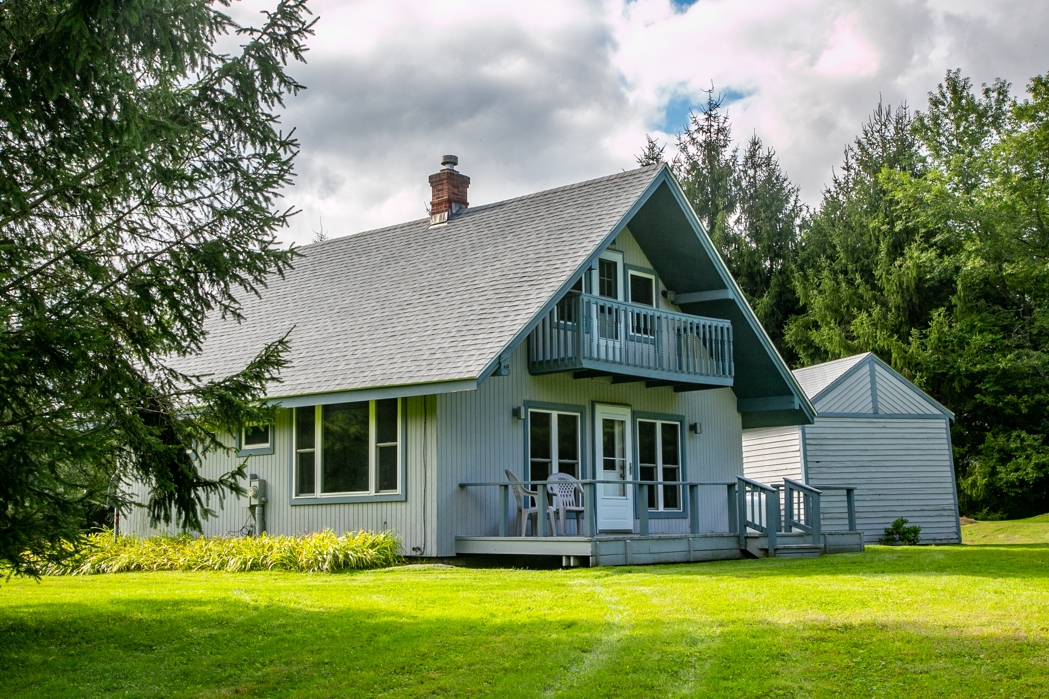 Country Chalet with Fresh Water Pond on 3+ acres in the Berkshires