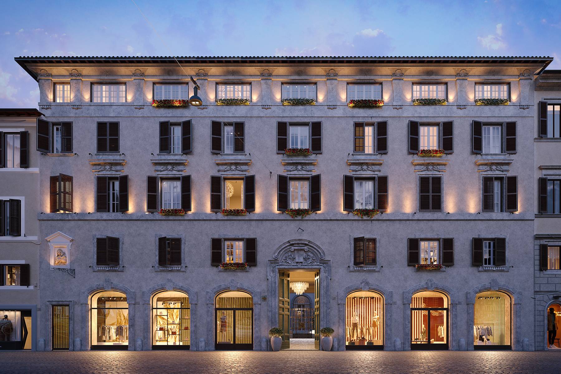 Palazzo Raggi - 'Bellini' deluxe apartment a stone's throw from Piazza di Spagna