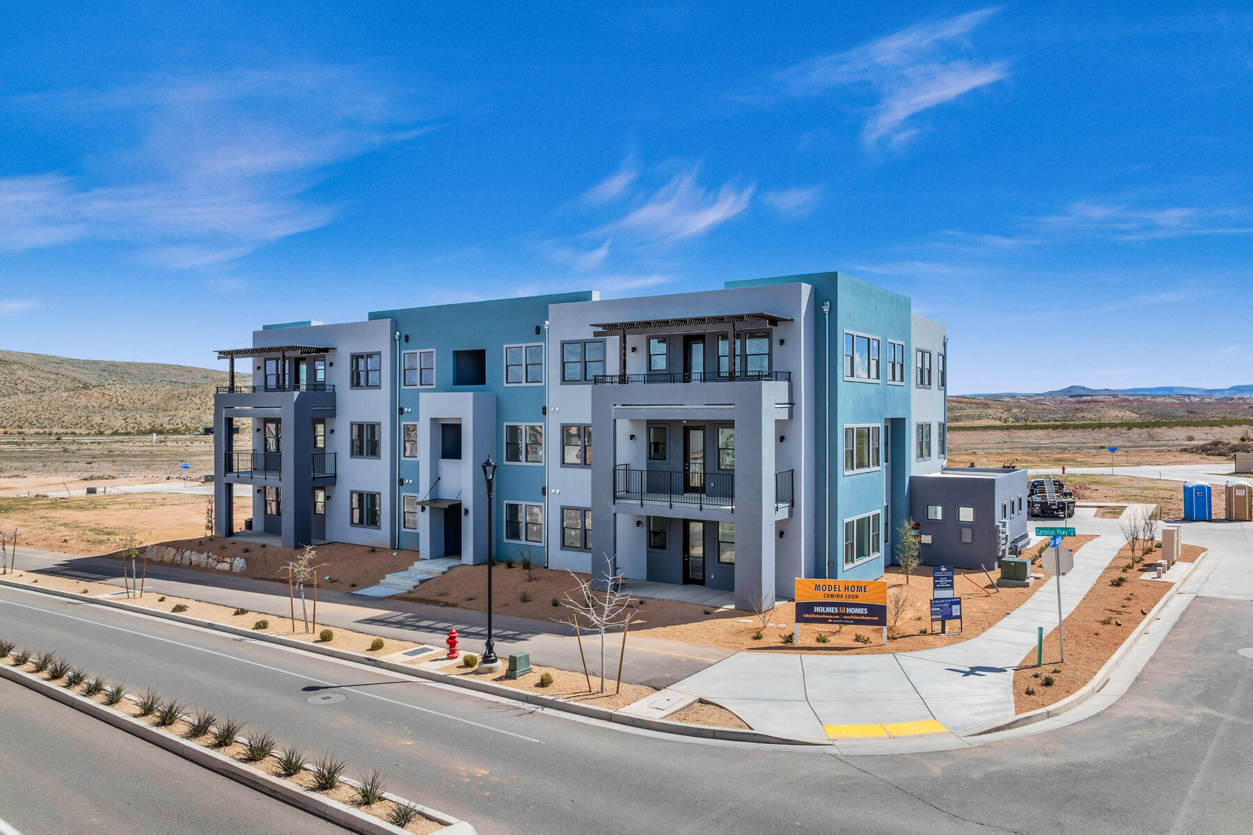 New Construction Condos In Desert Color