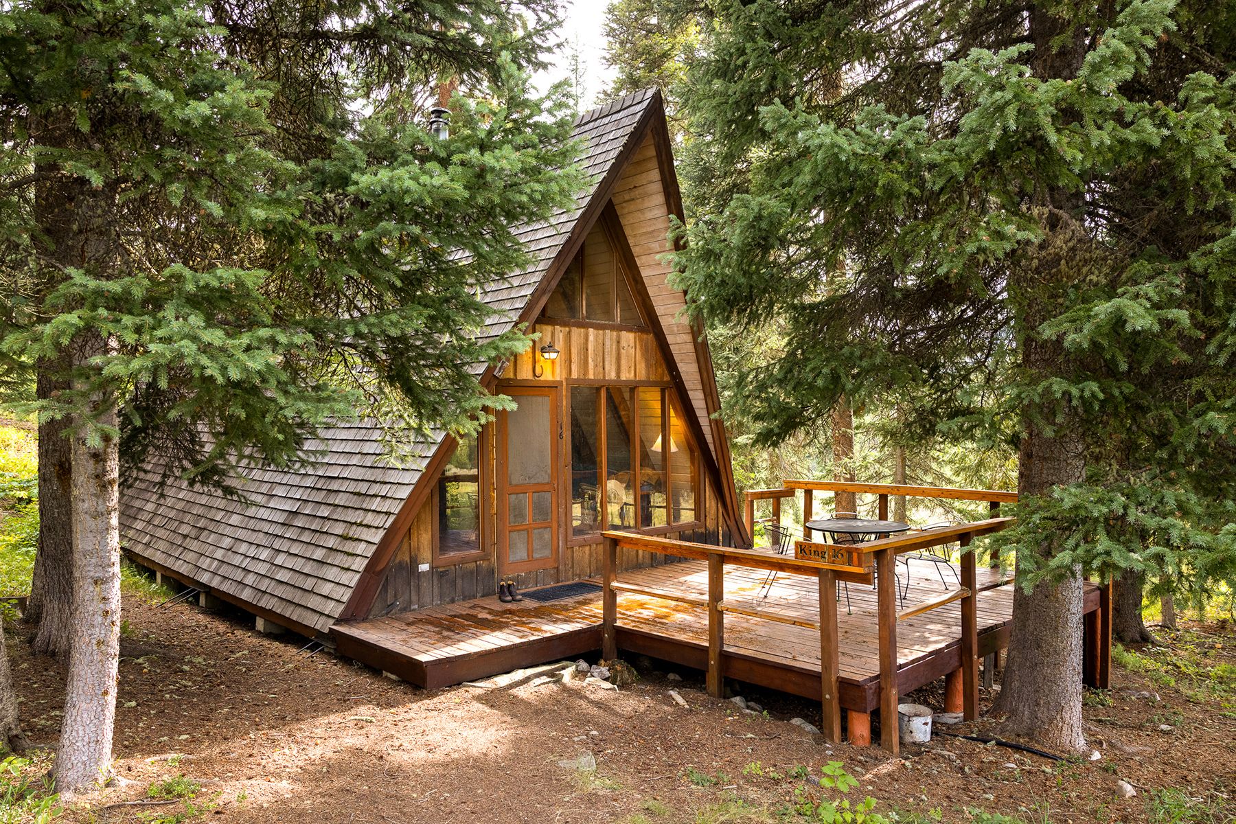 Unique, Rustic A-Frame Cabin