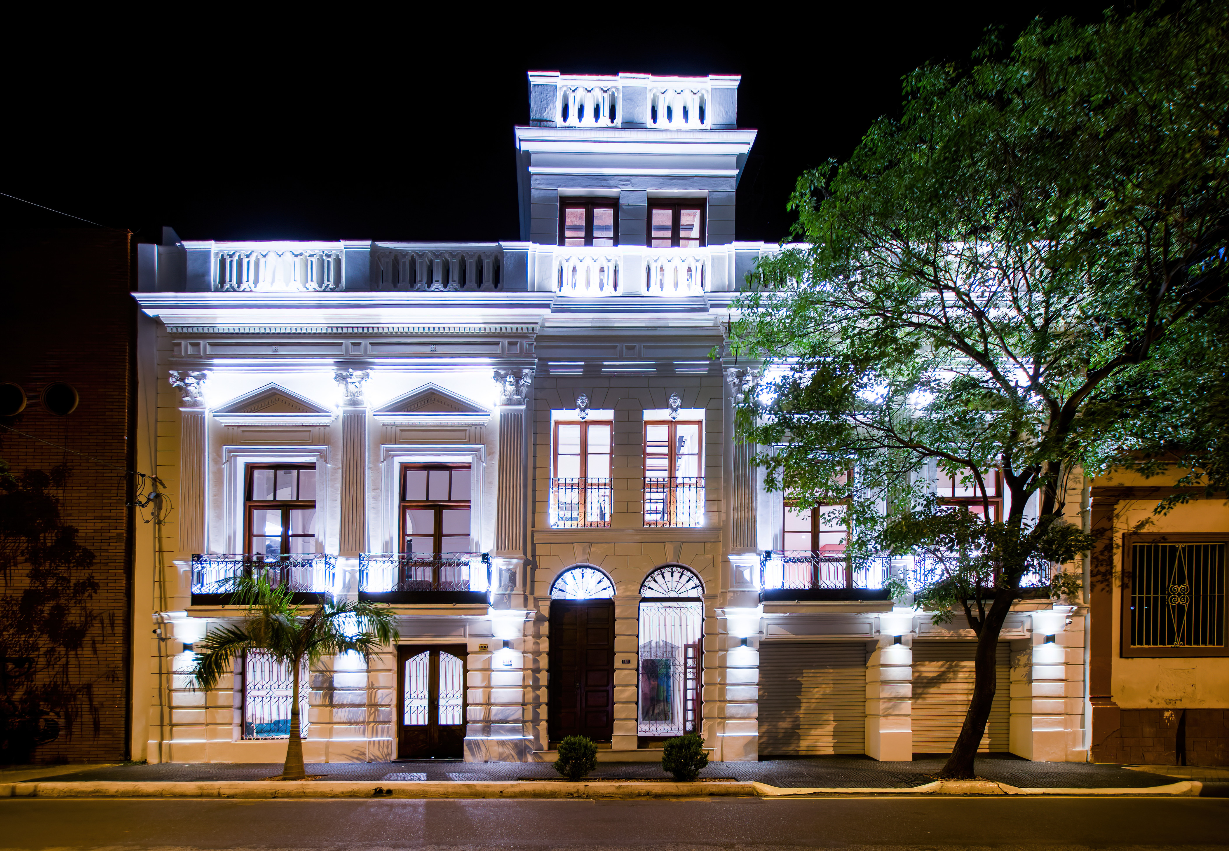 Historical building in Downtown Asuncion