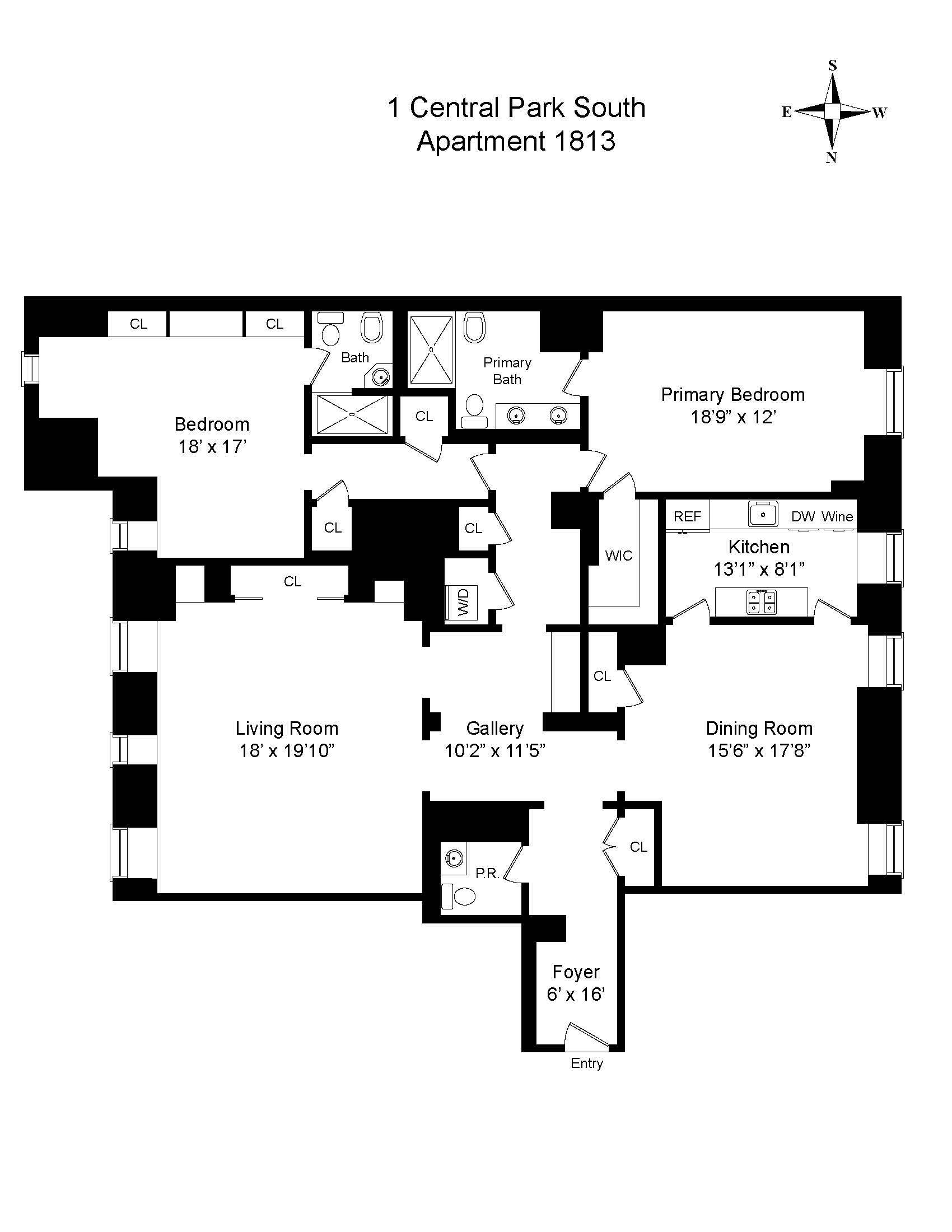 1 Central Park South,1813