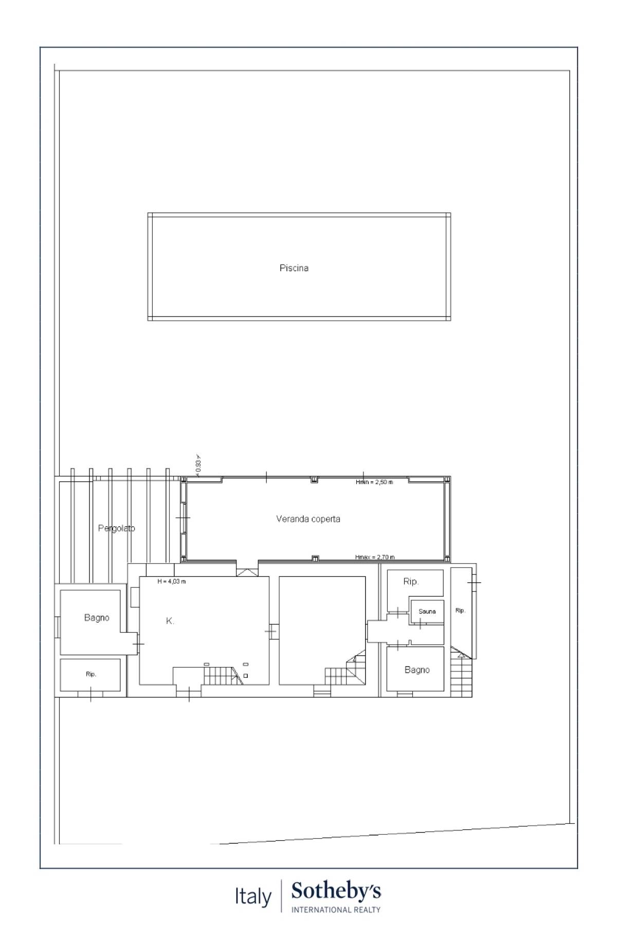 Independent house with pool and view of Noto