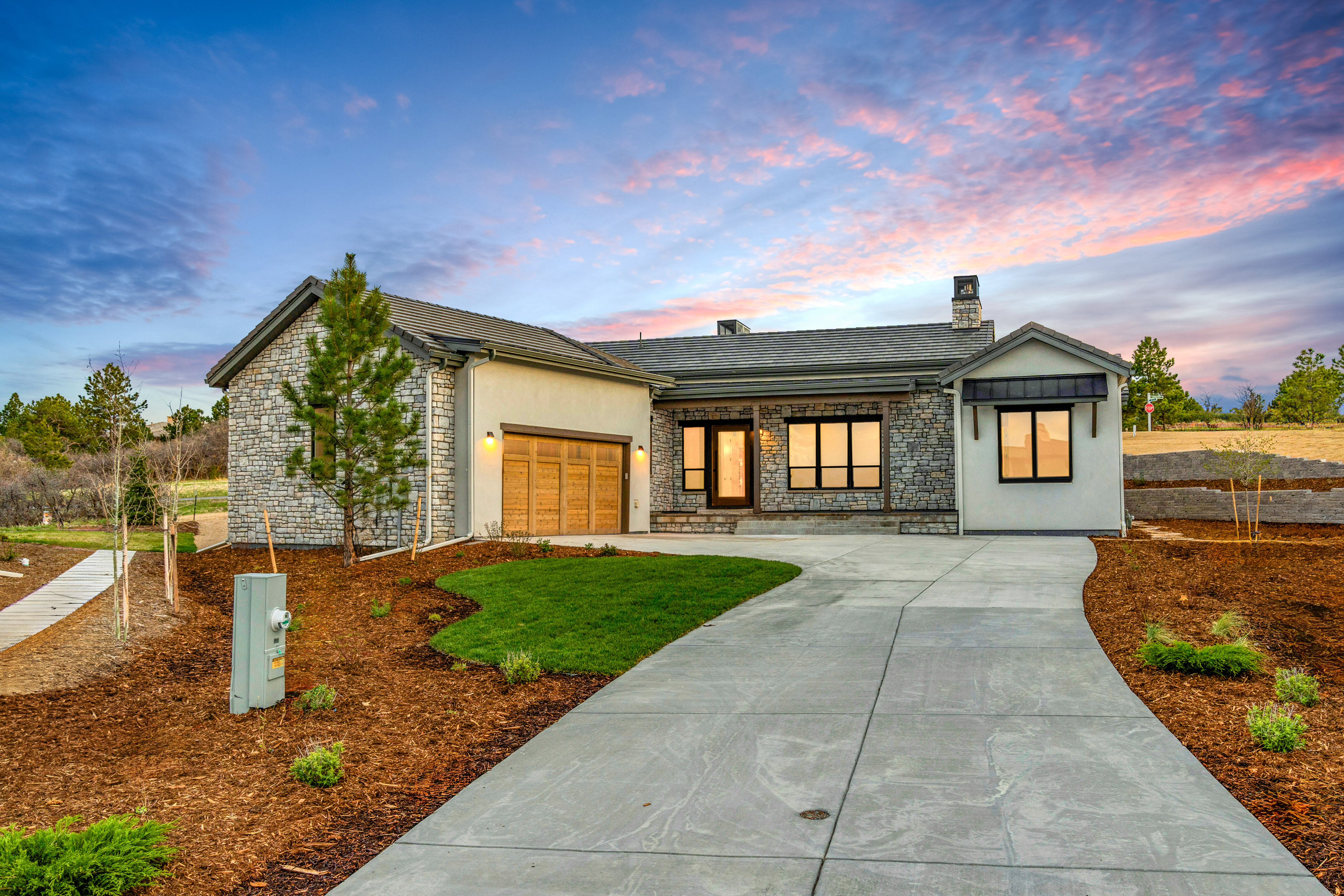 Stunning New Development in Castle Pines Village