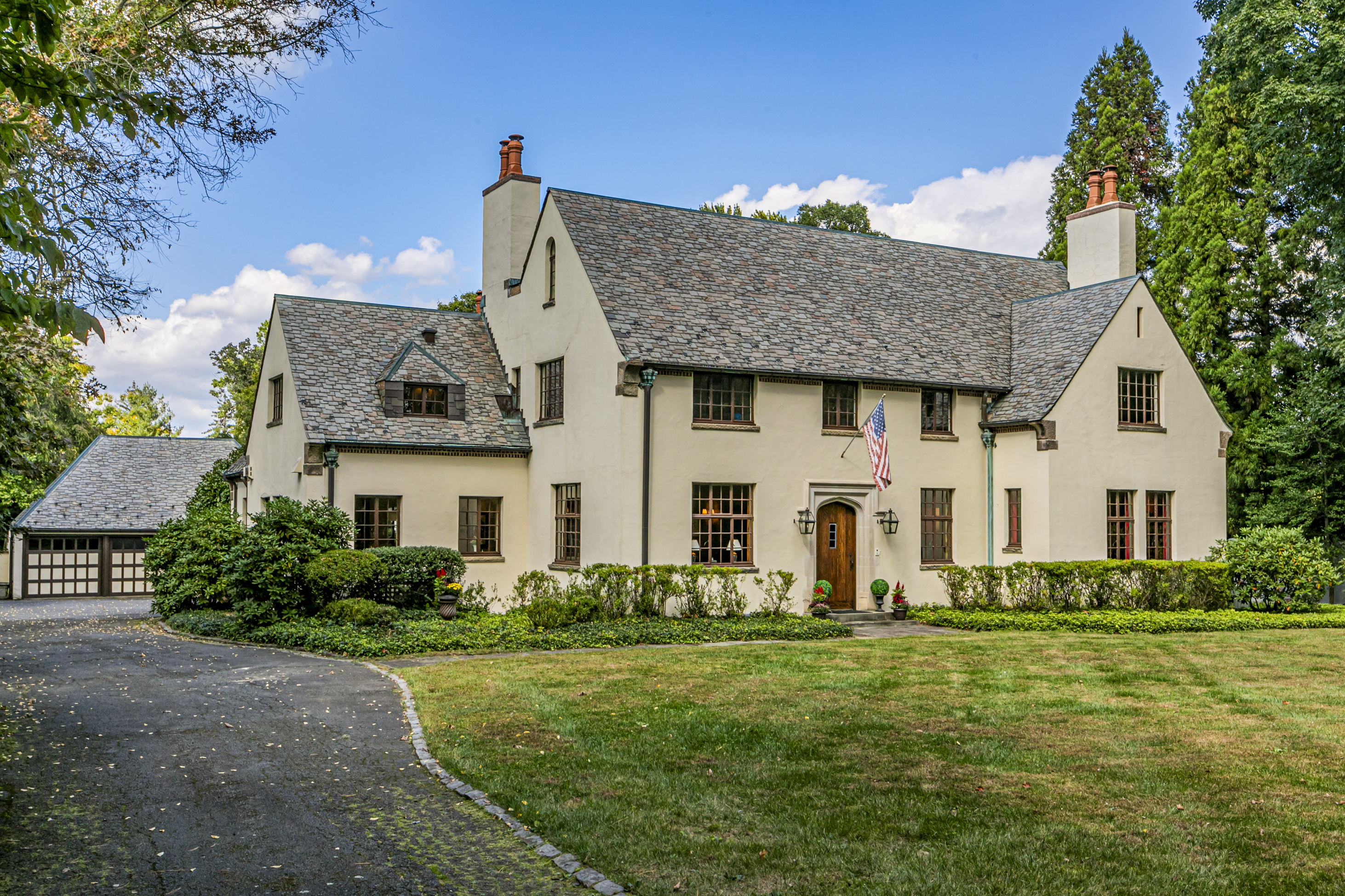 Modernized Tudor on a Magnificent Oversized Lot