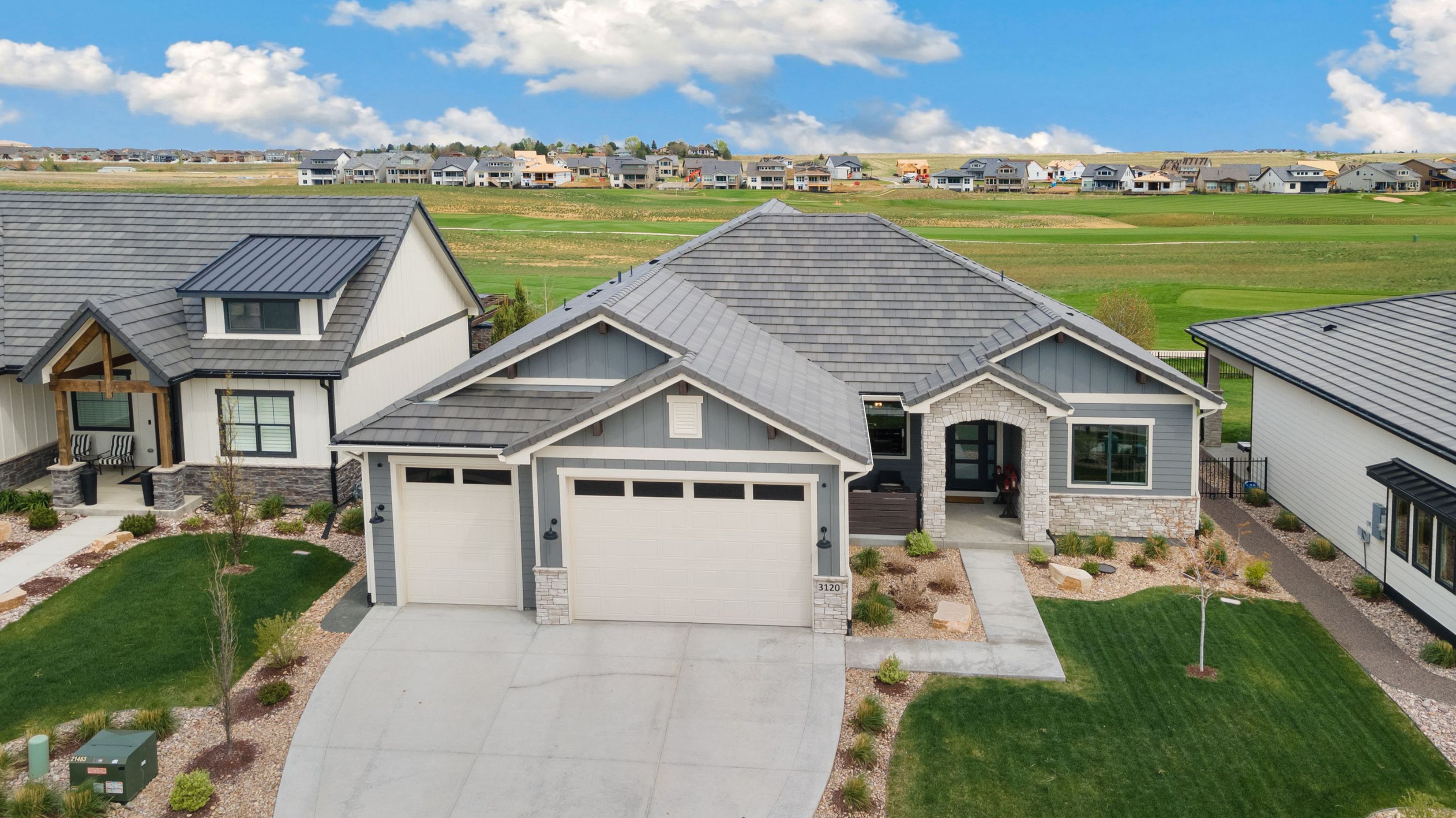 Villa-Style Home in Heron Lakes at TPC Colorado