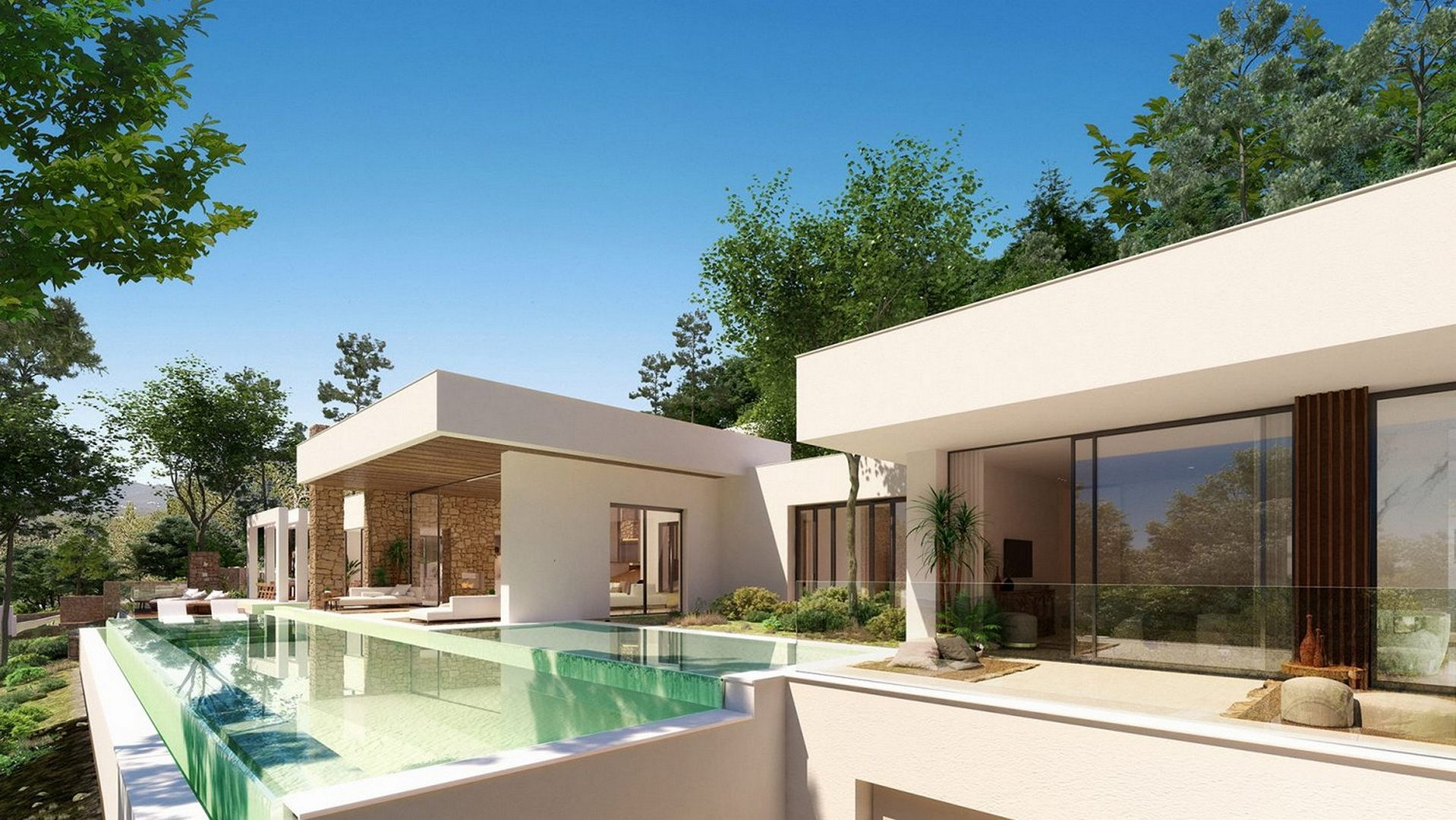 New villas in Ibiza