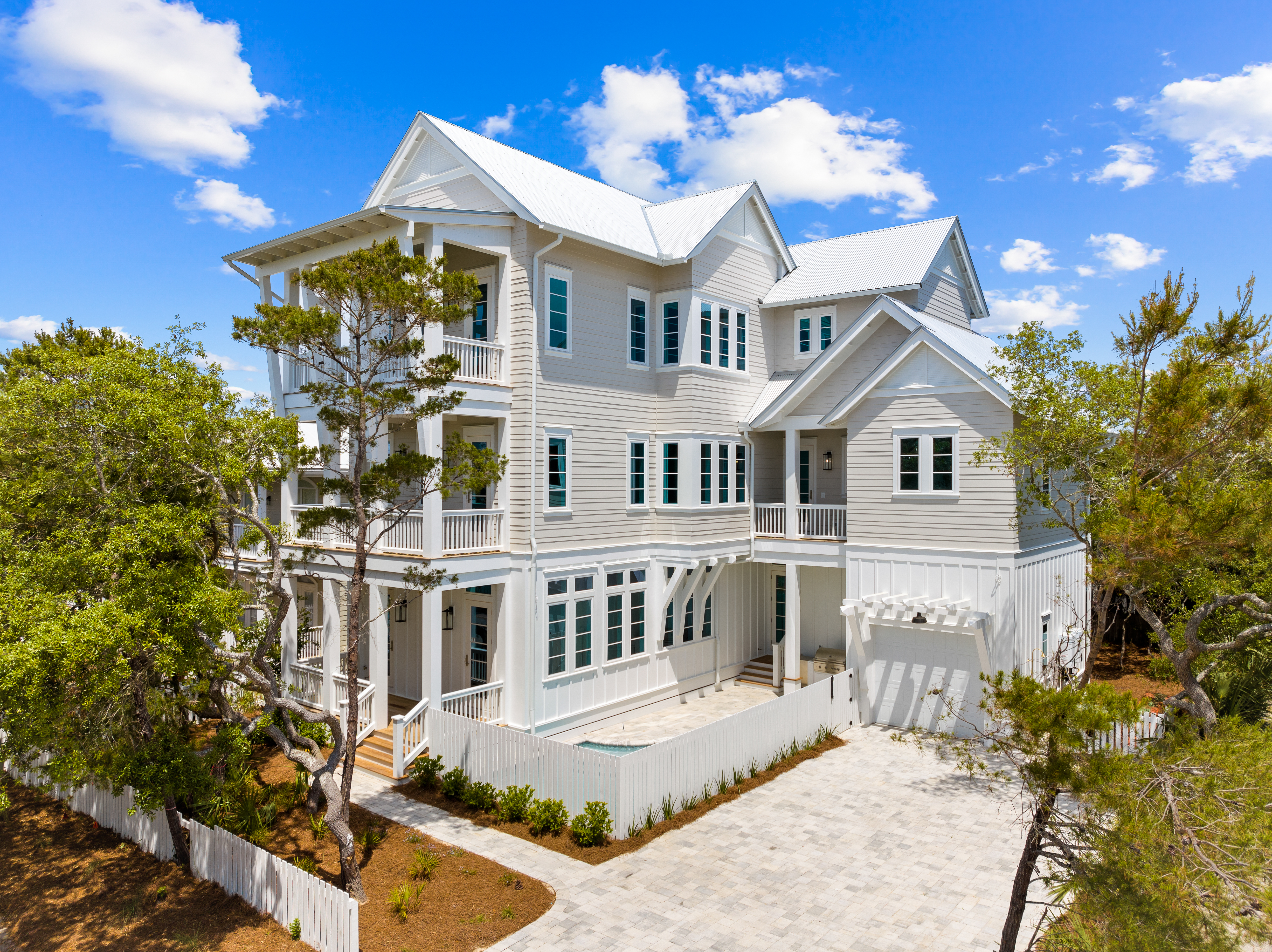 New Construction Gem In Gated Community With Three Private Beach Walkovers