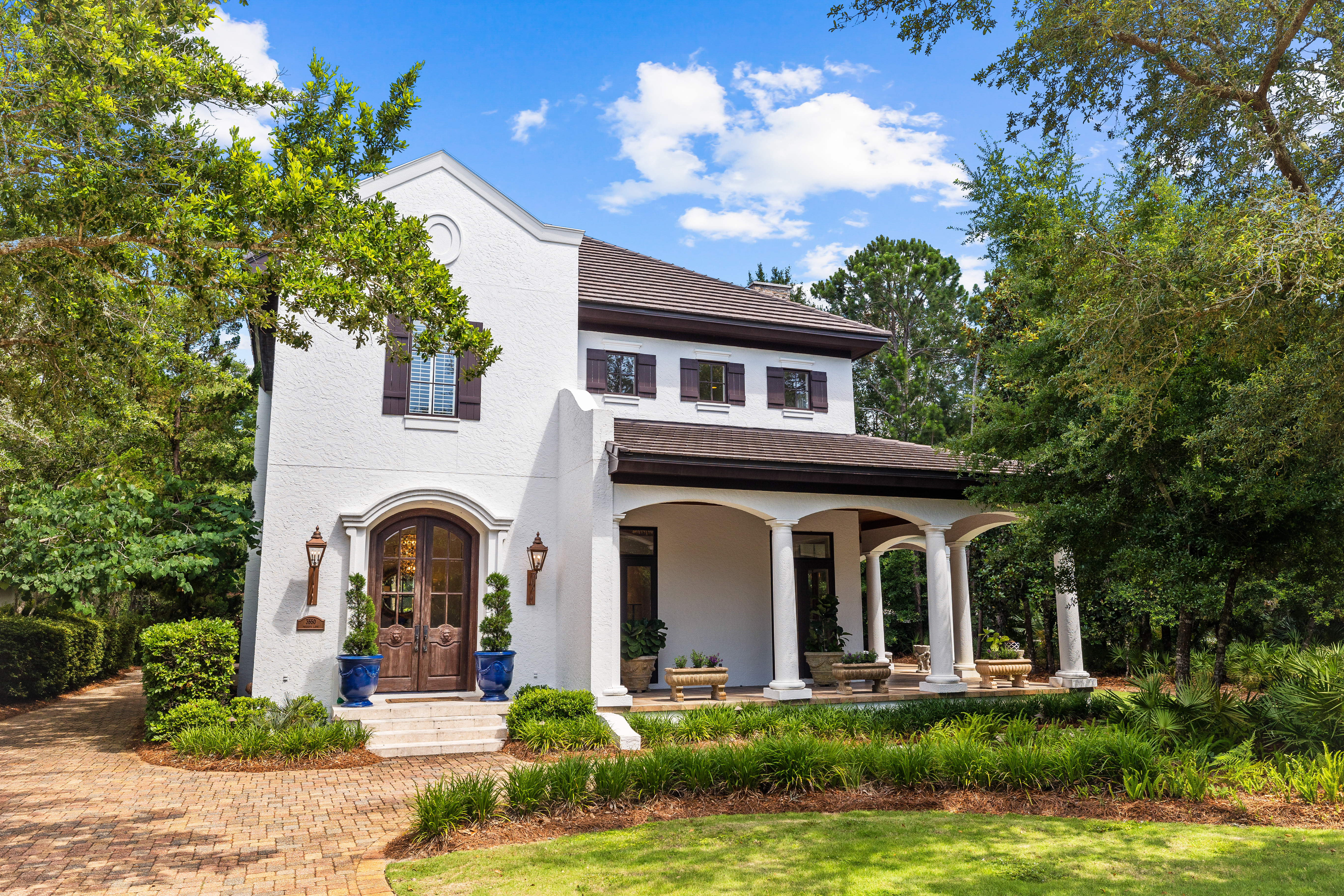 Custom-Crafted Home With Expansive Outdoor Living Area In Gated Community