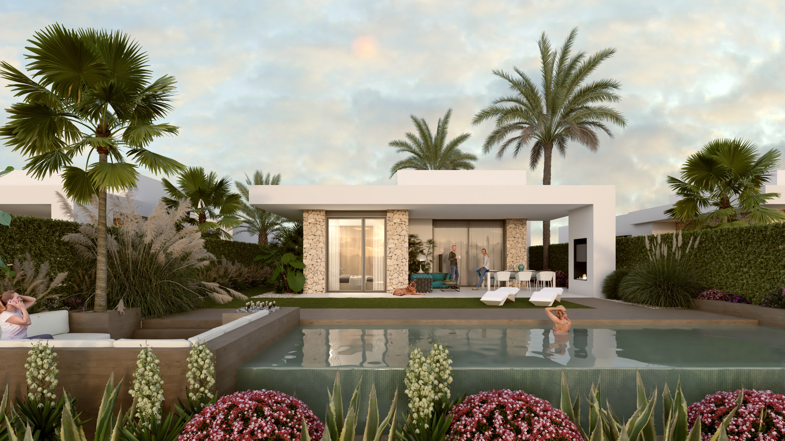 Luxe Golf Resort Villa in Cost