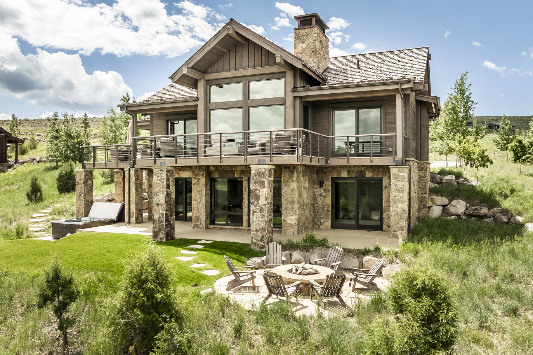 Enhanced Cottonwood Cabin with Golf Course and Mountain Views at Victory Ranch