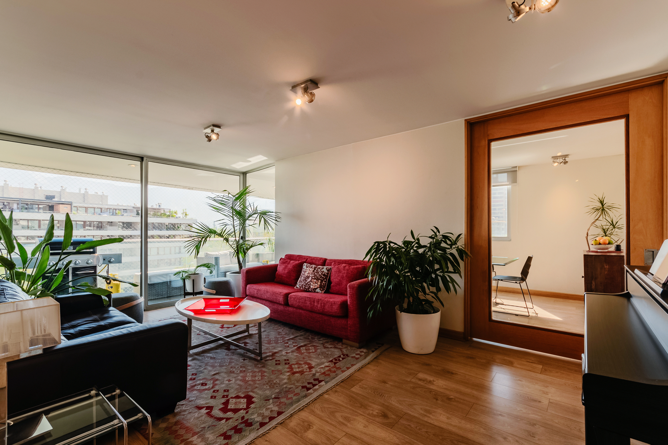 Apartment with a north-facing view of Manquehue - Pio XI, Vitacura.