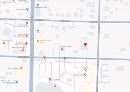 405 S Church Street map