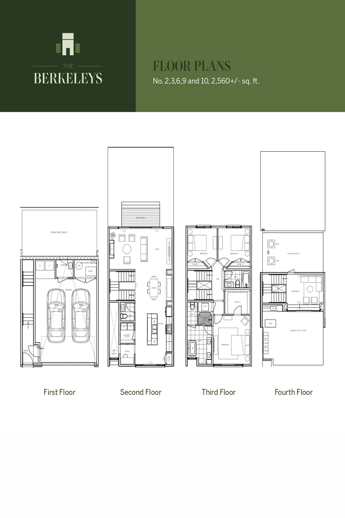 New Townhomes in West Midtown with Stunning Rooftop Terraces