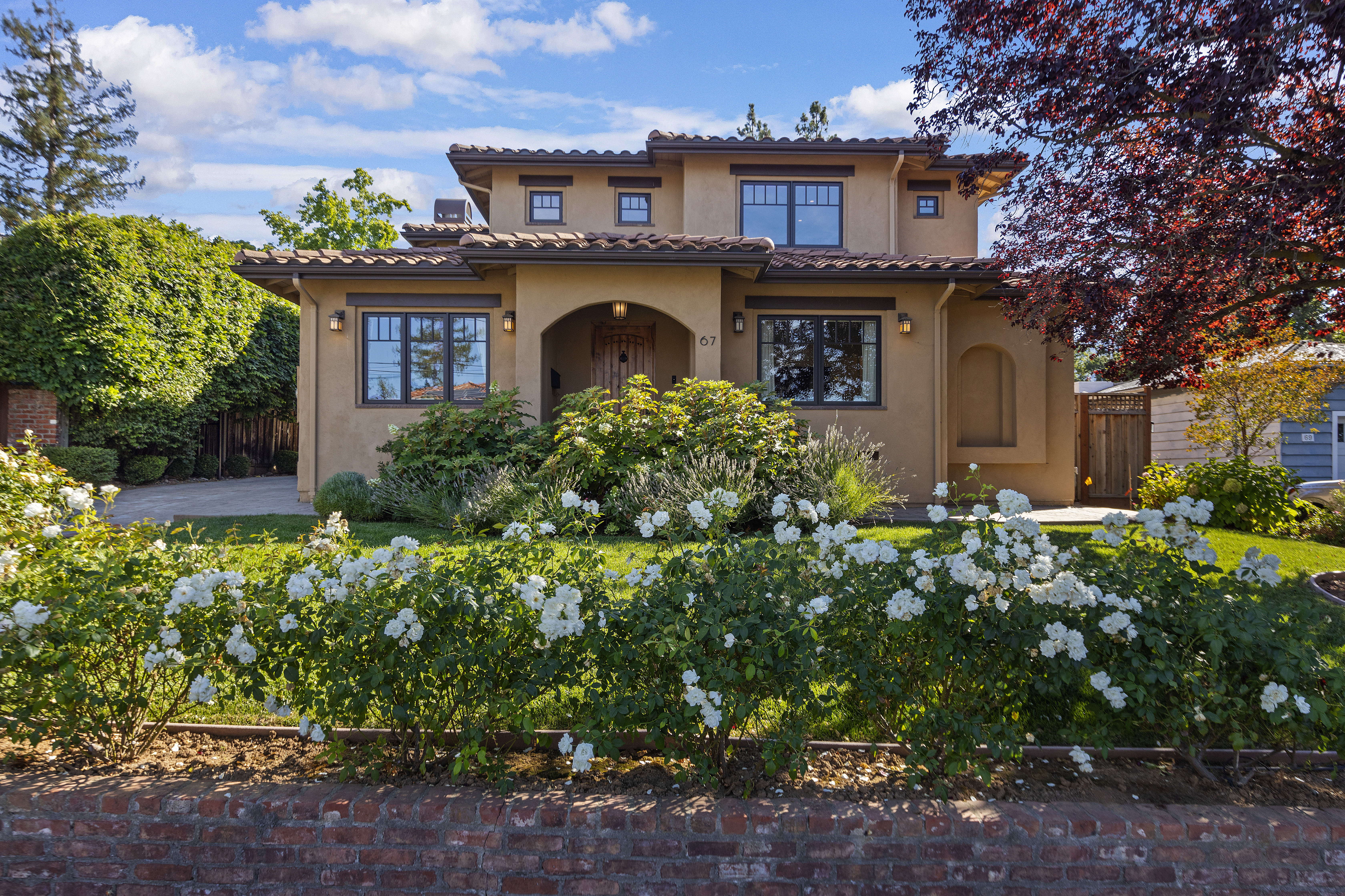 Beautiful, Newer Build Mediterranean Home in Downtown Los Gatos