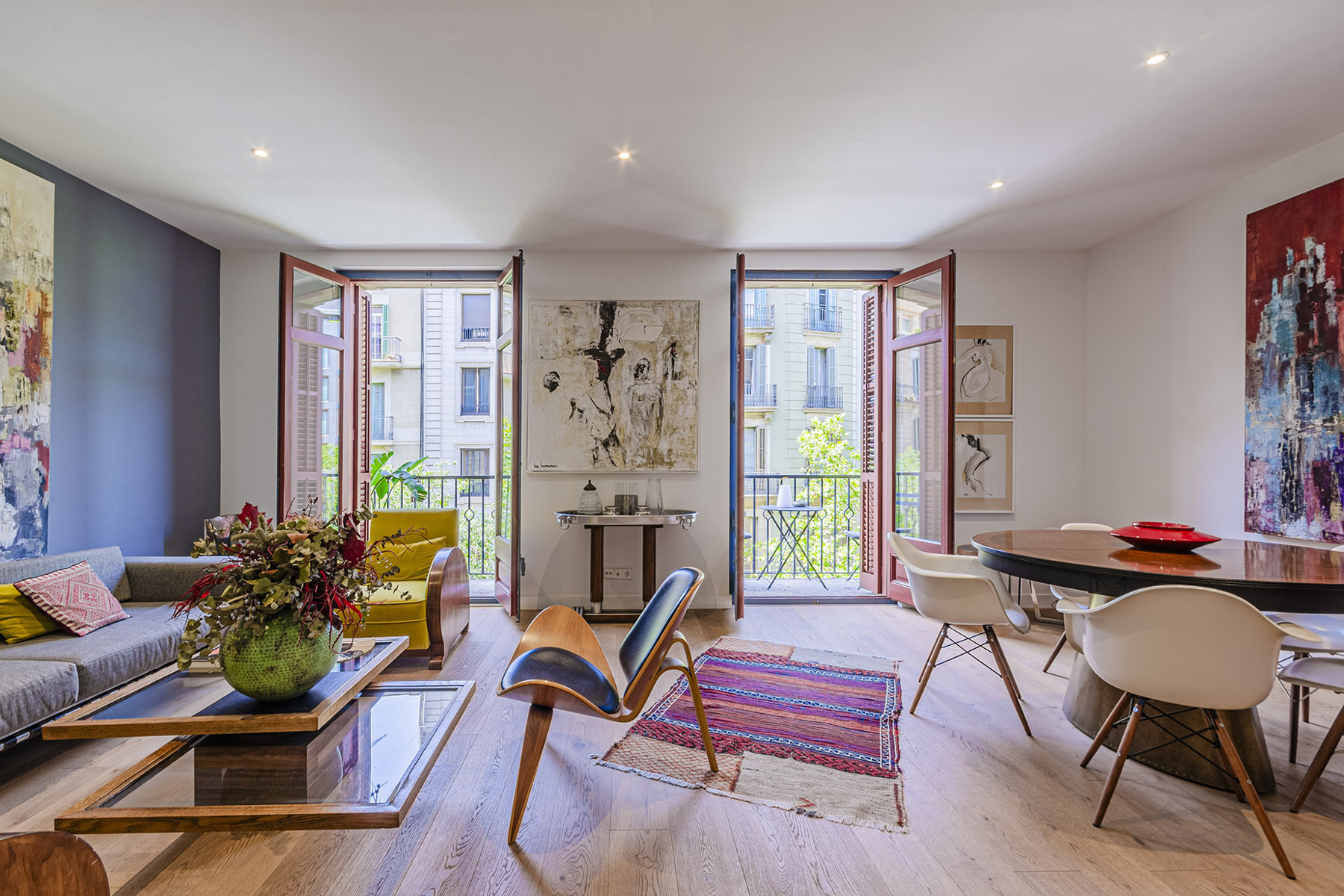 Elegant apartment in the Quadrat d'Or with views of La Pedrera