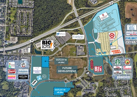 Hamilton Rd, retail map