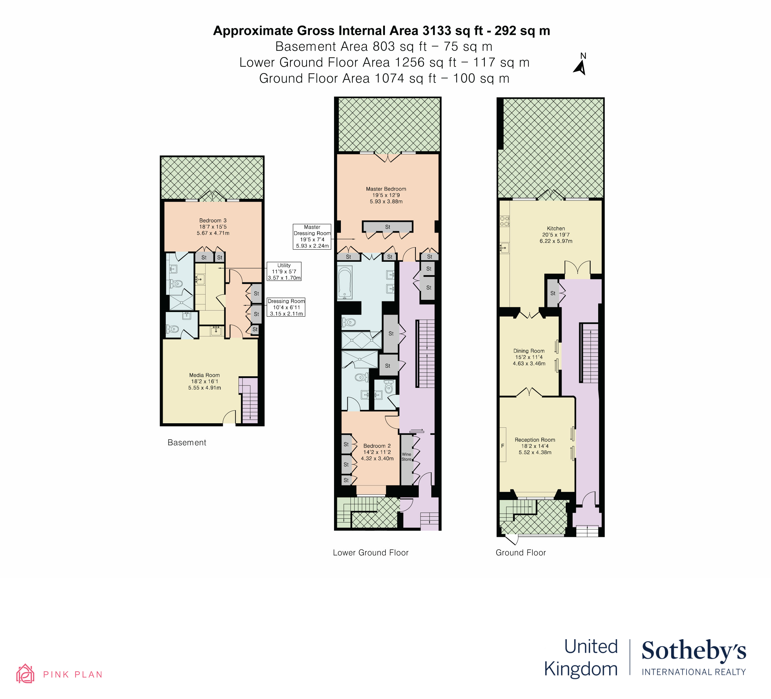 Luxury triplex apartment in the heart of London