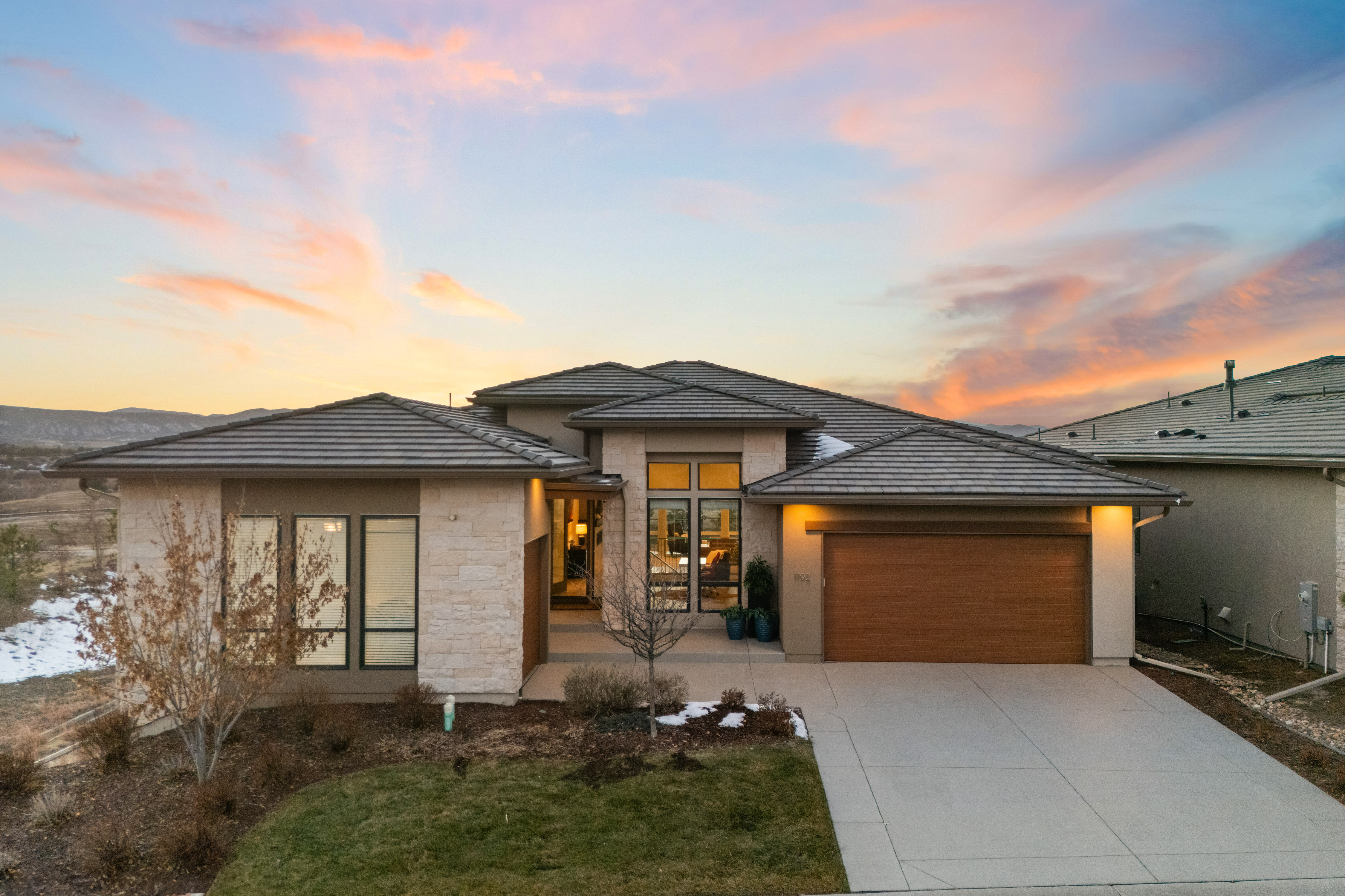 Mountain Views in the Gated Village at Castle Pines