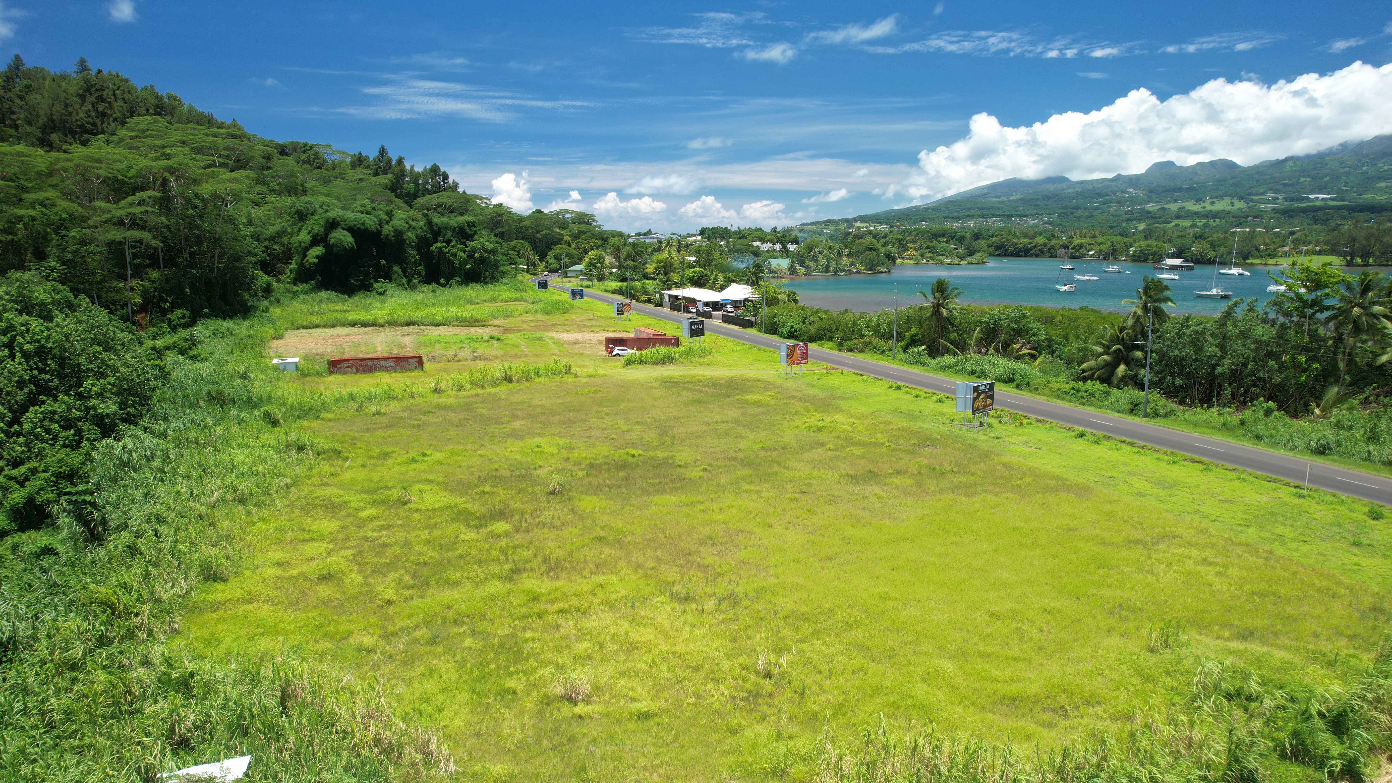 TAHITI - LARGE PLOT OF LAND FOR INVESTORS - PREMIUM SPOT