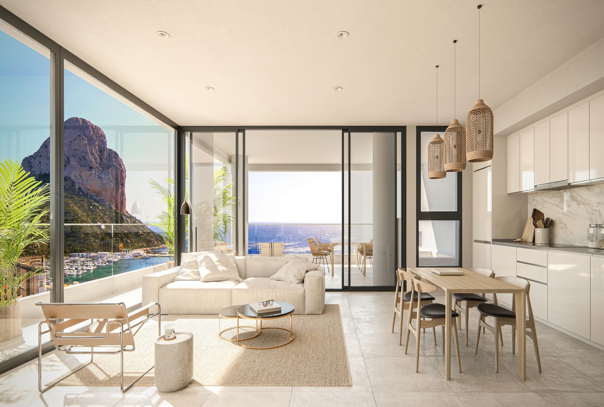 Luxury apartment  with premium sea views in Calpe
