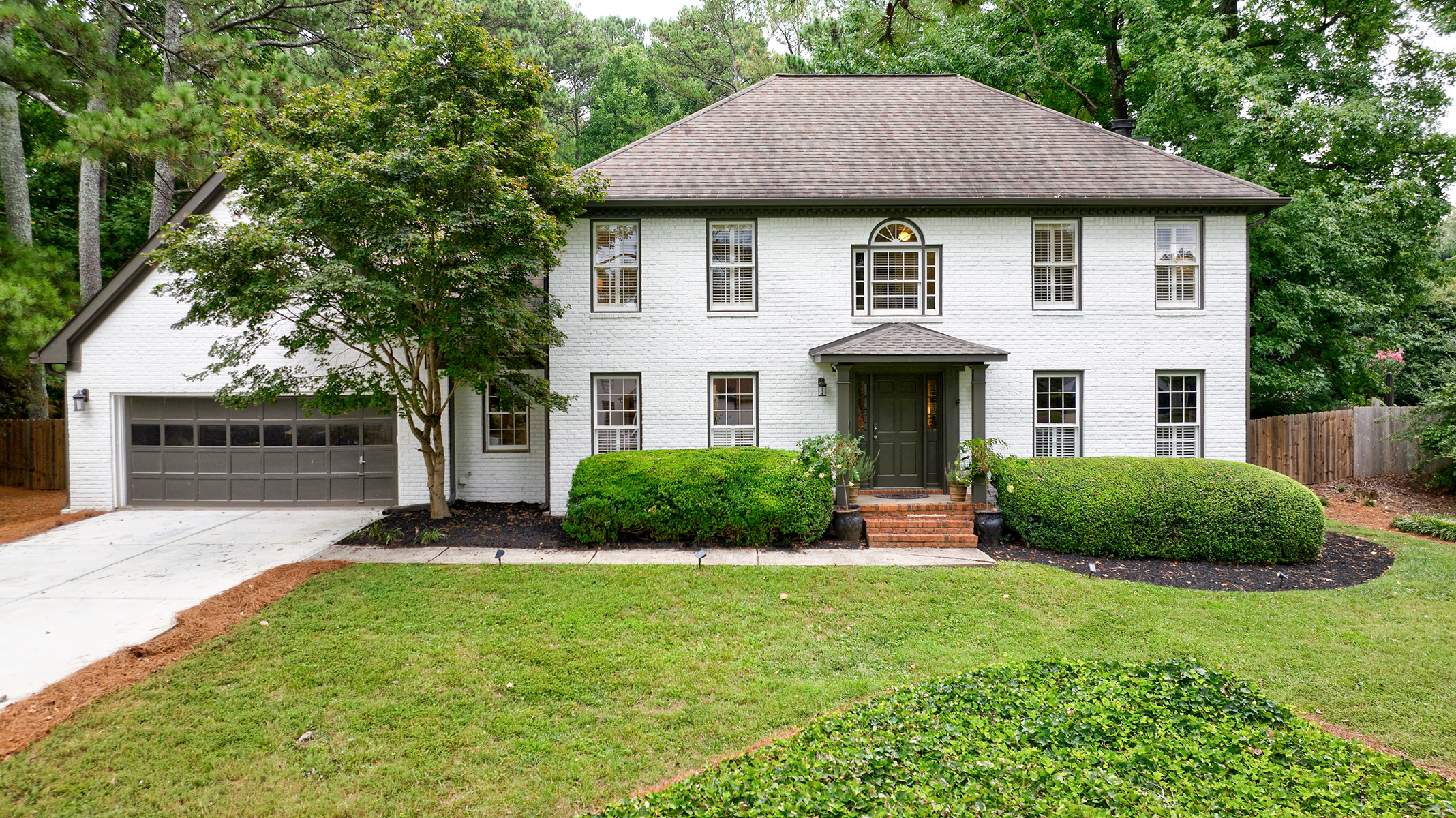 Traditional Brick Home Nestled In A Quiet Cul-De-Sac