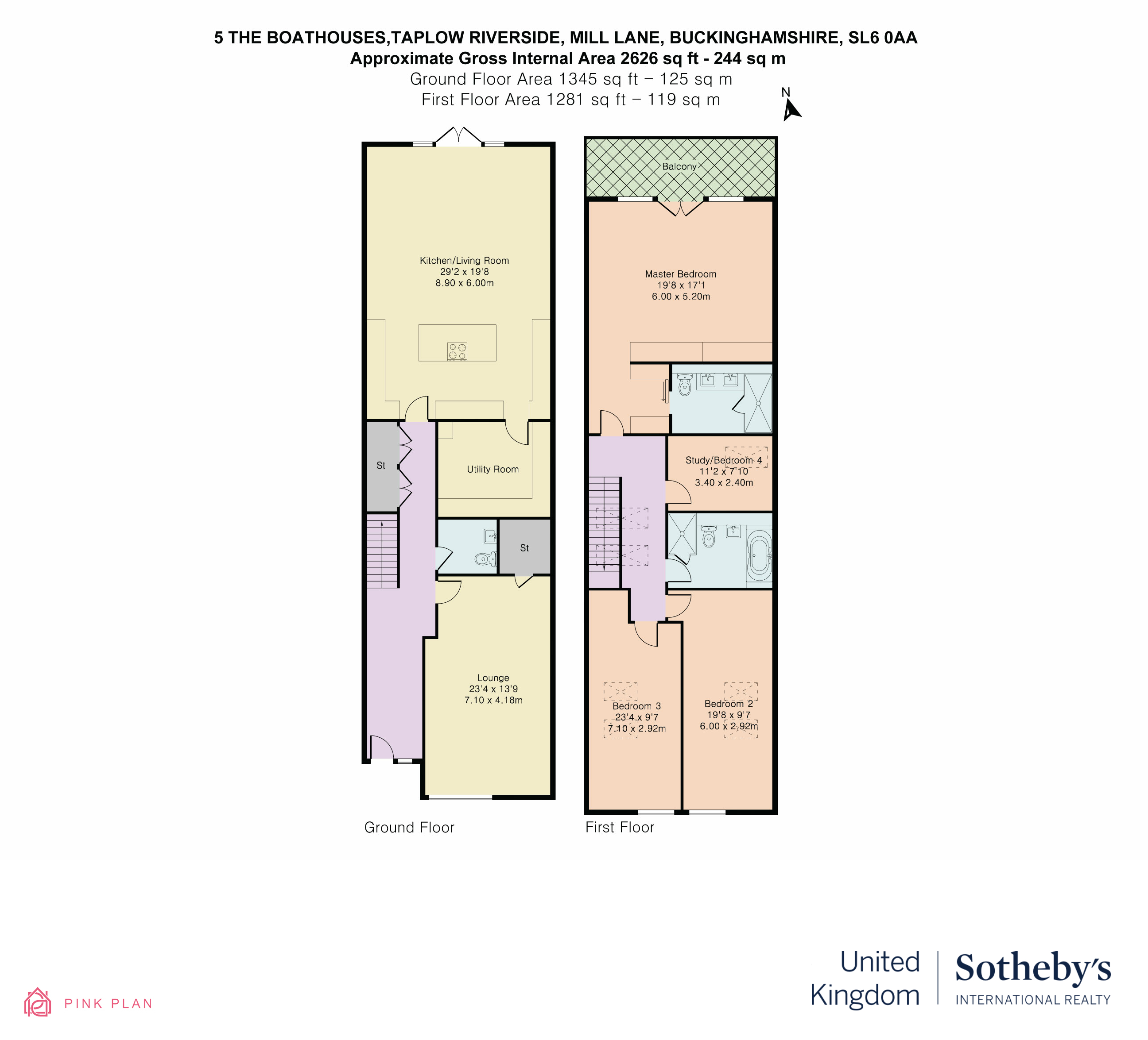 Beautiful four-bedroom house in Taplow