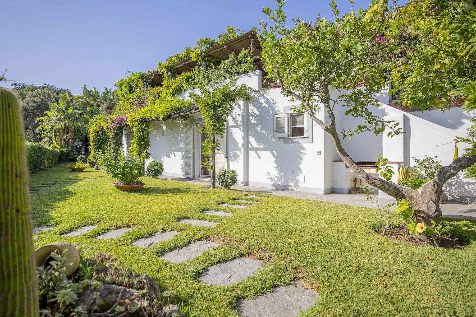 Bright villa nestled in the greenery