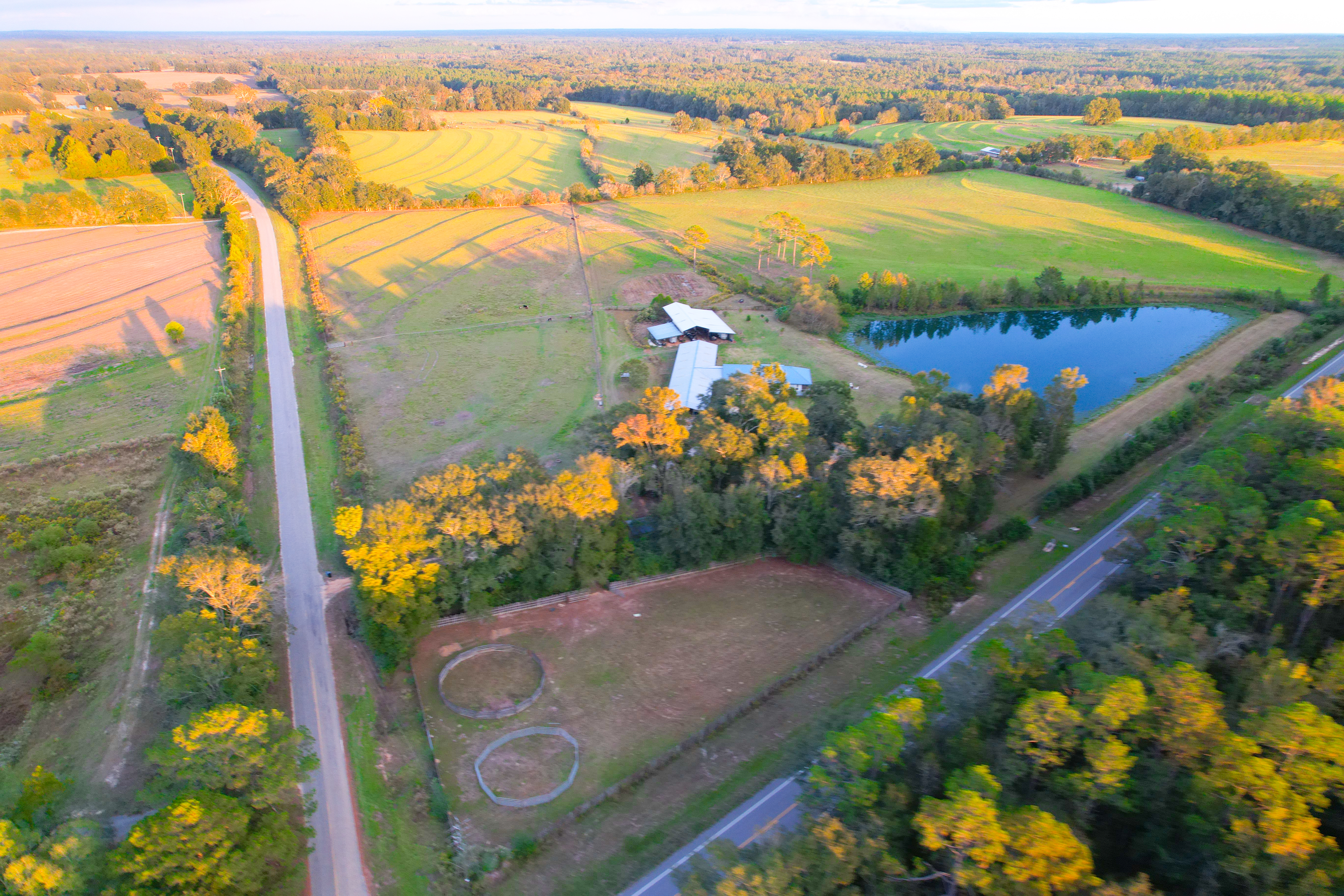 34-Acre Equestrian Estate With Office, Barn And Guest Cottage