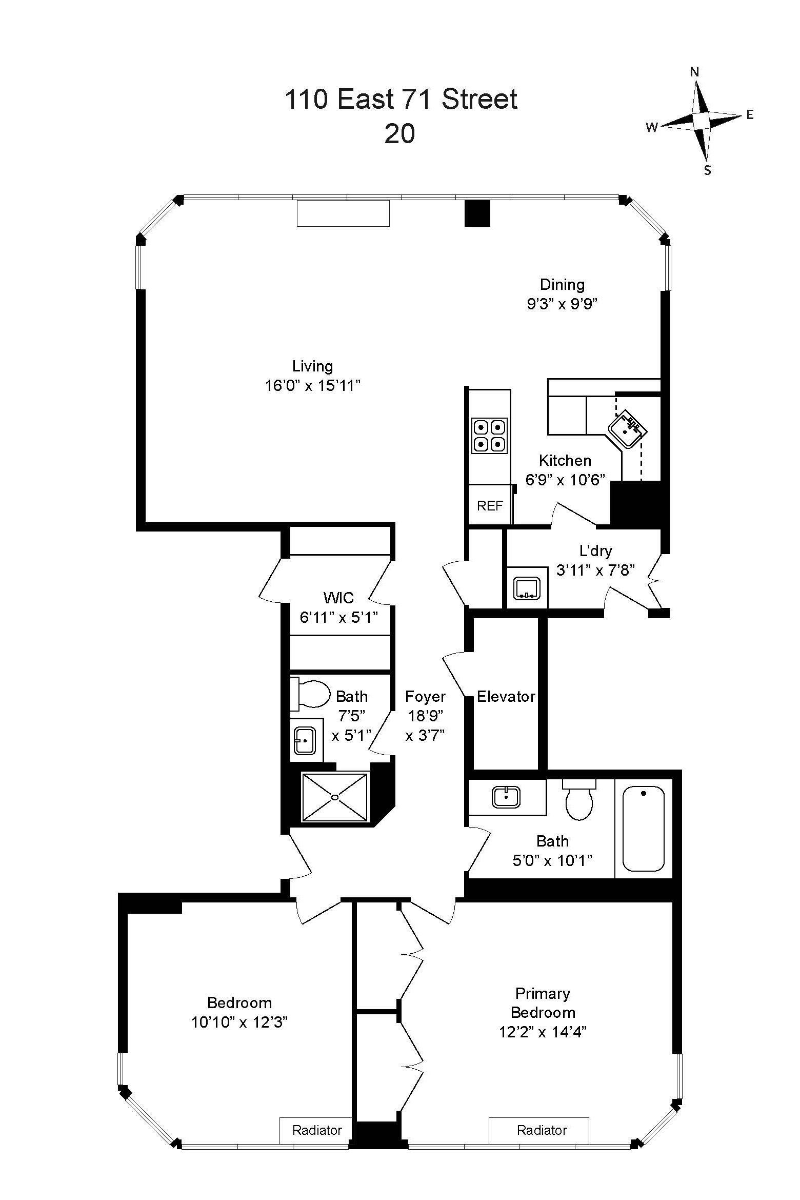 Prime UES Two Bedroom