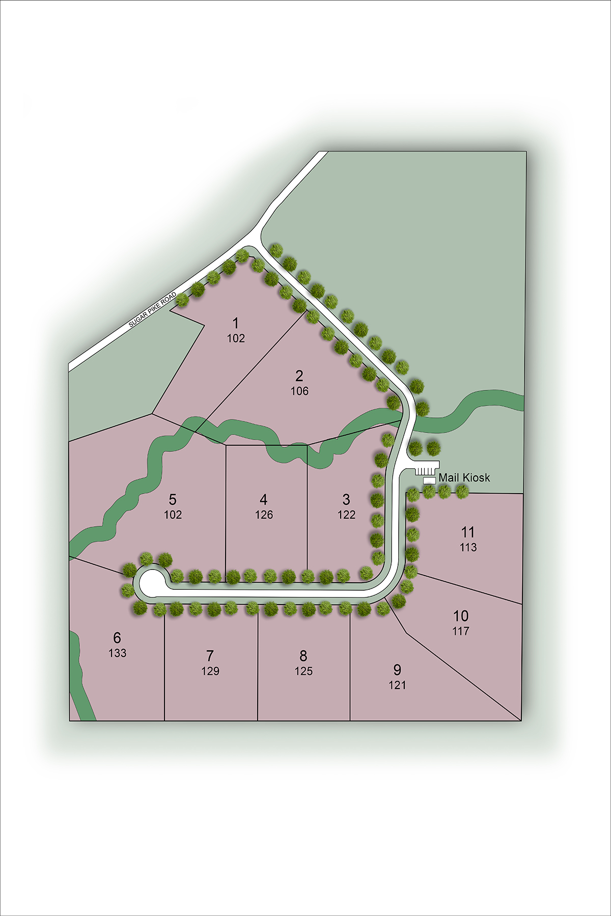 Idyllic 2.8+/- Acre Homesite in Argonne Rodge