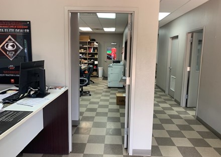 Shop office area 