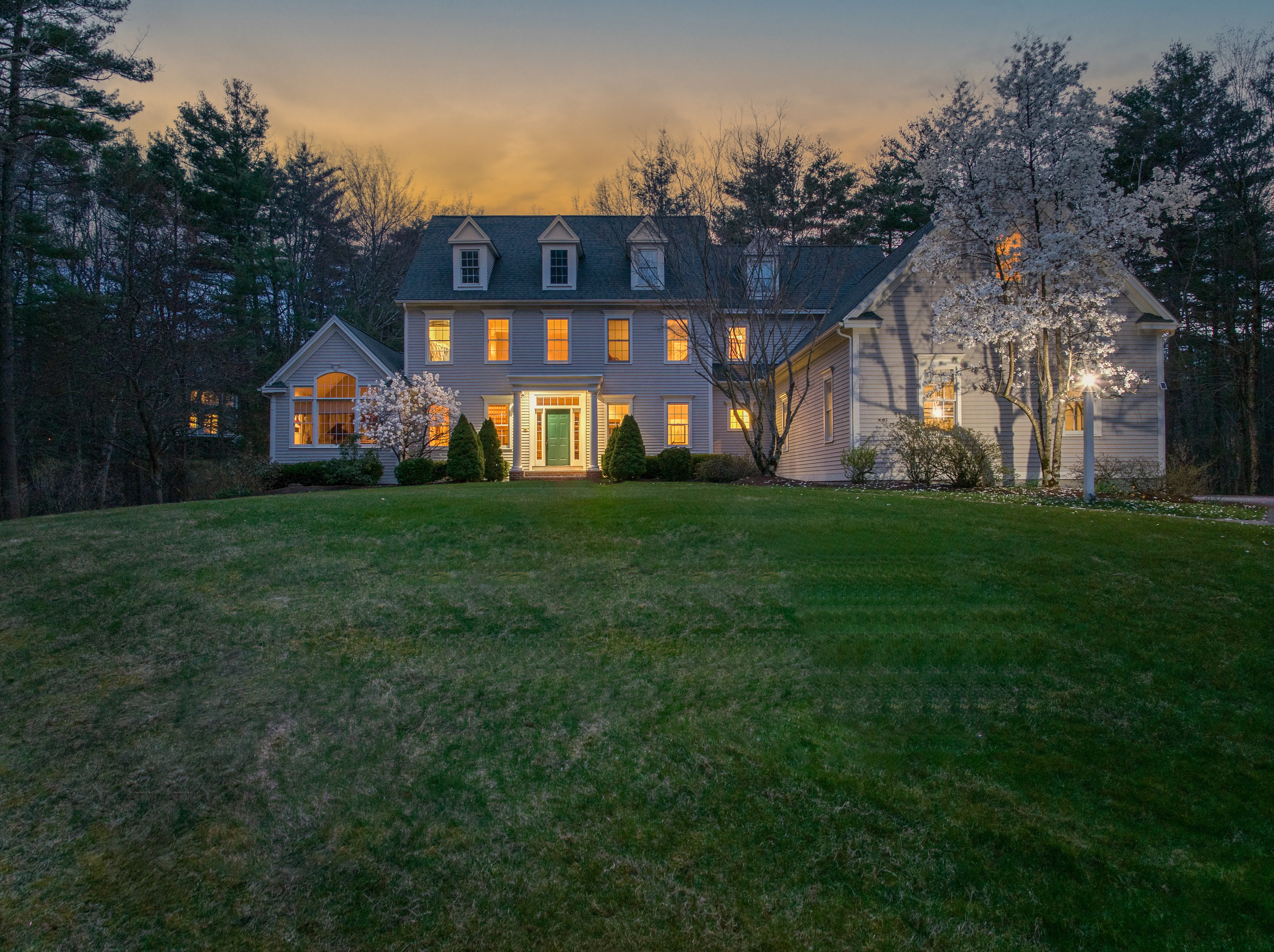 Majestically Sited Robert Scott Custom Colonial